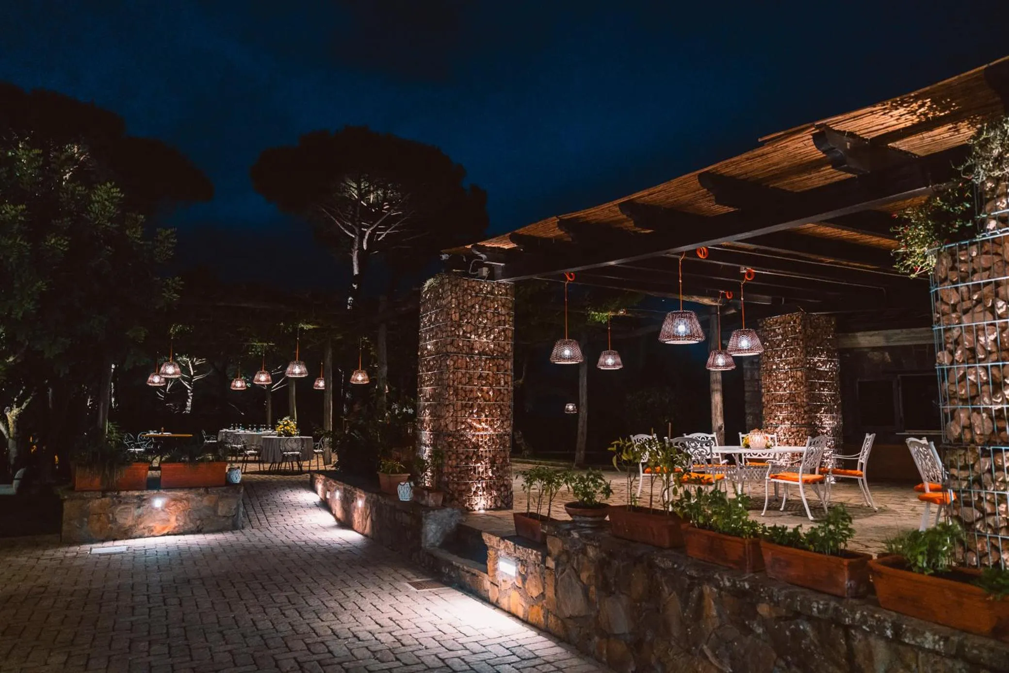 Patio in Oasi Olimpia Relais