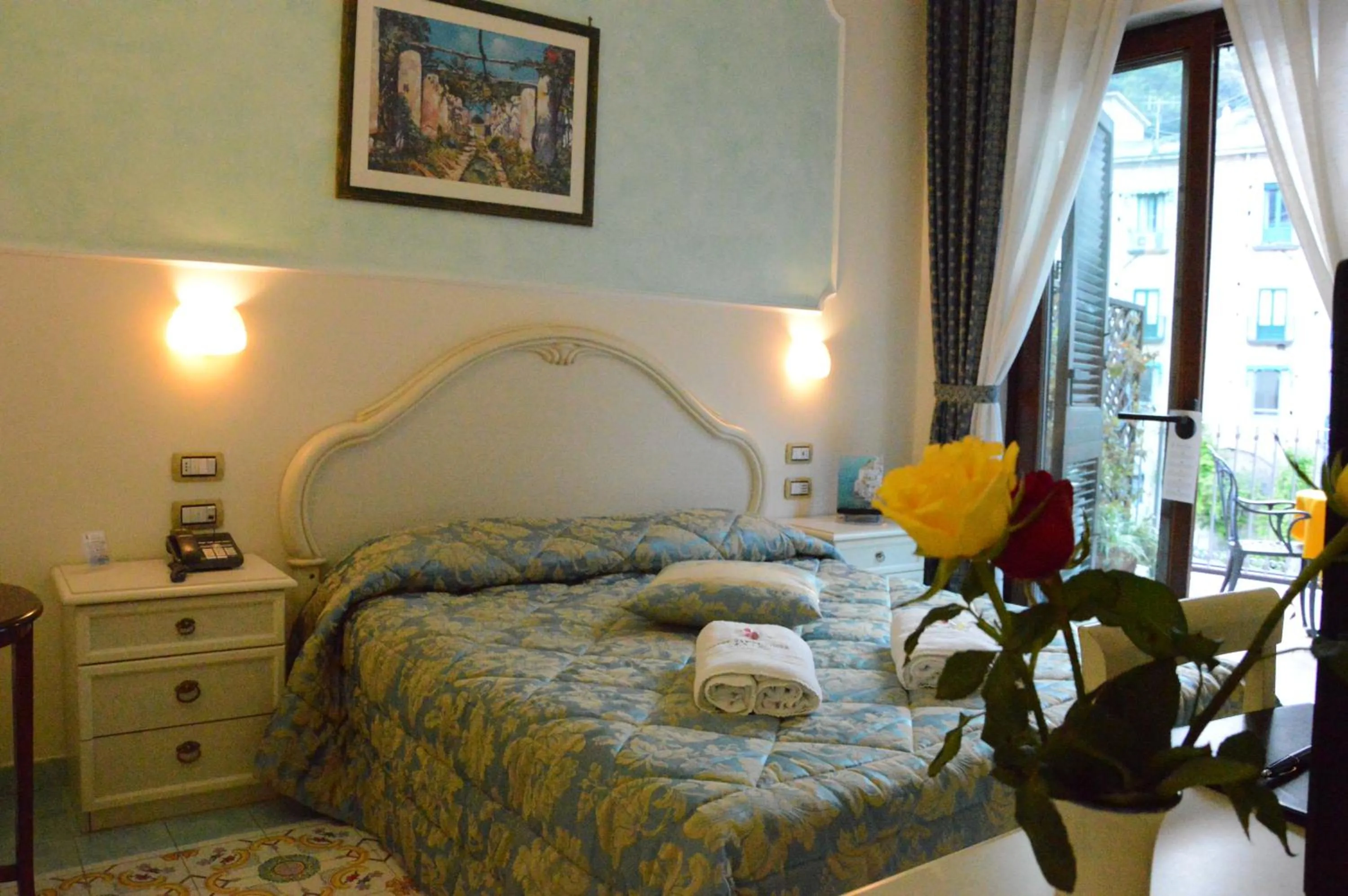 Bed in Hotel Santa Lucia