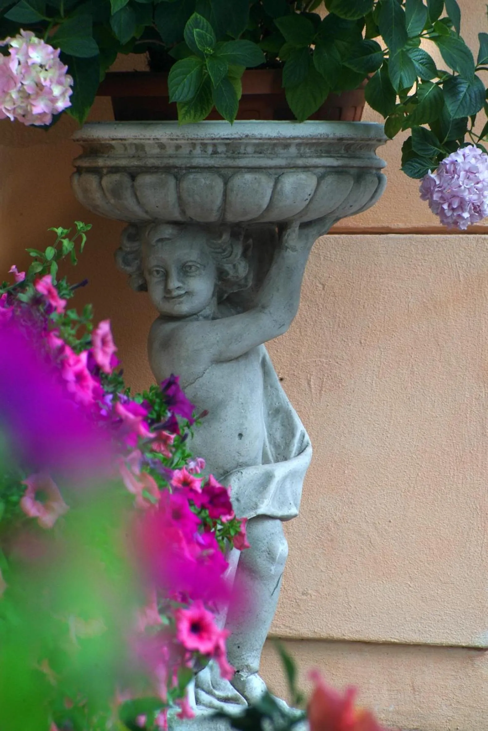 Decorative detail in Hotel Santa Lucia