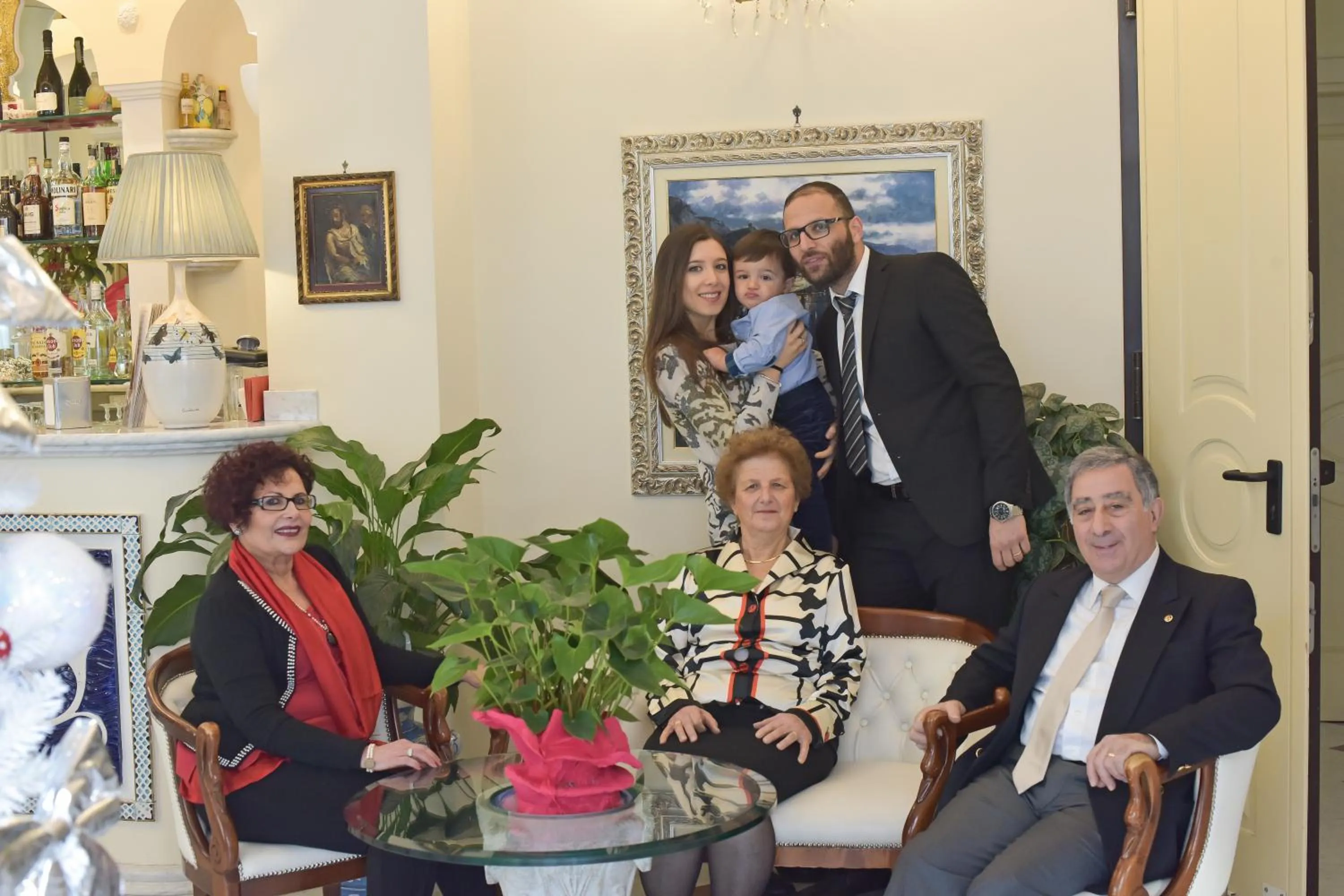 Family in Hotel Santa Lucia