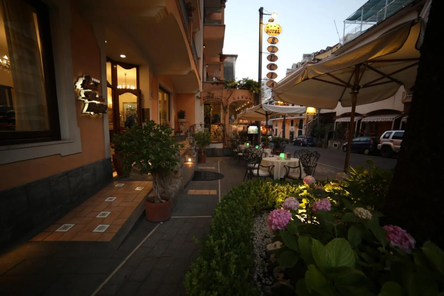 Garden in Hotel Santa Lucia