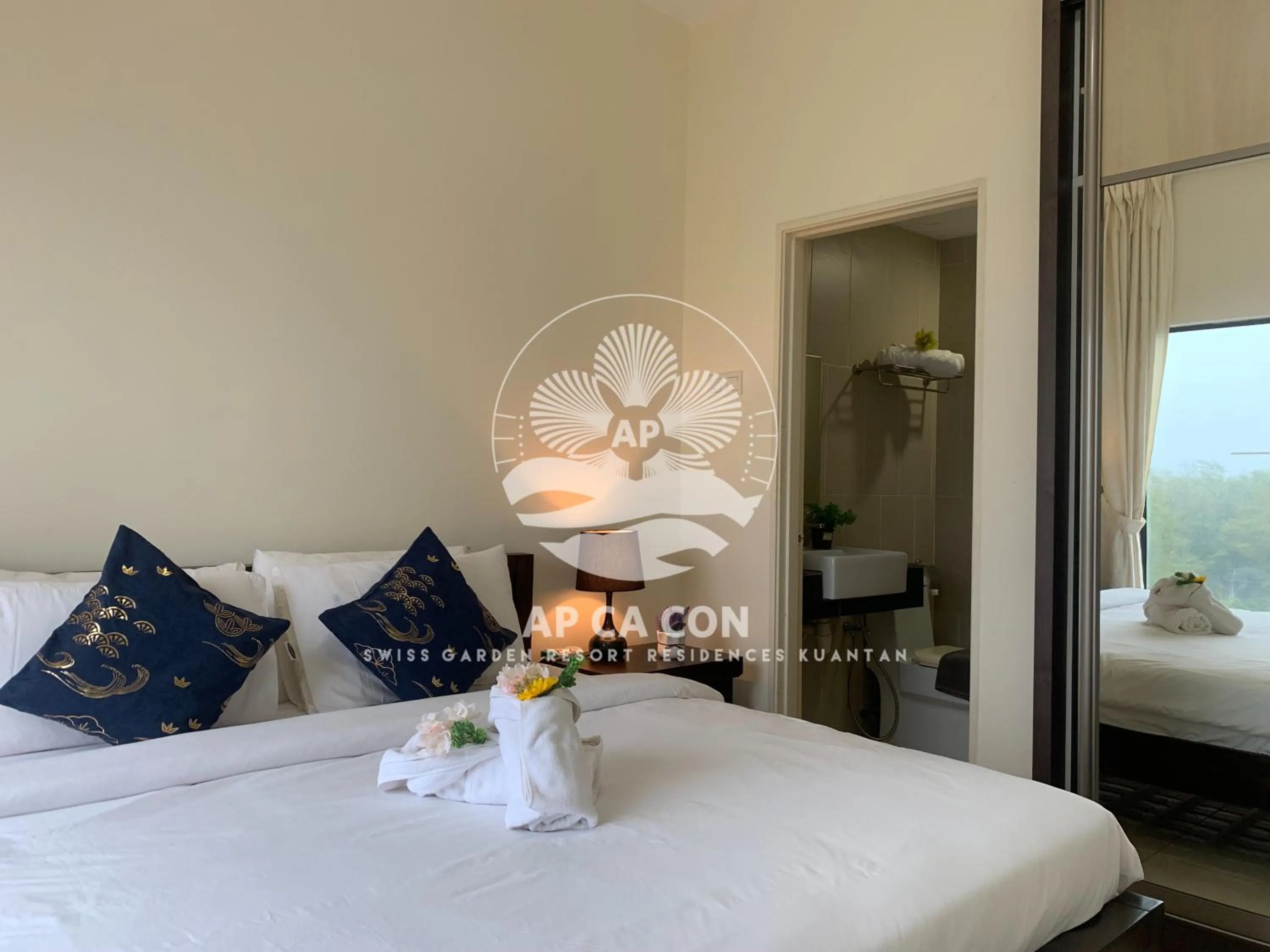 Bed in SG Resort Residences Kuantan by AP CA CON