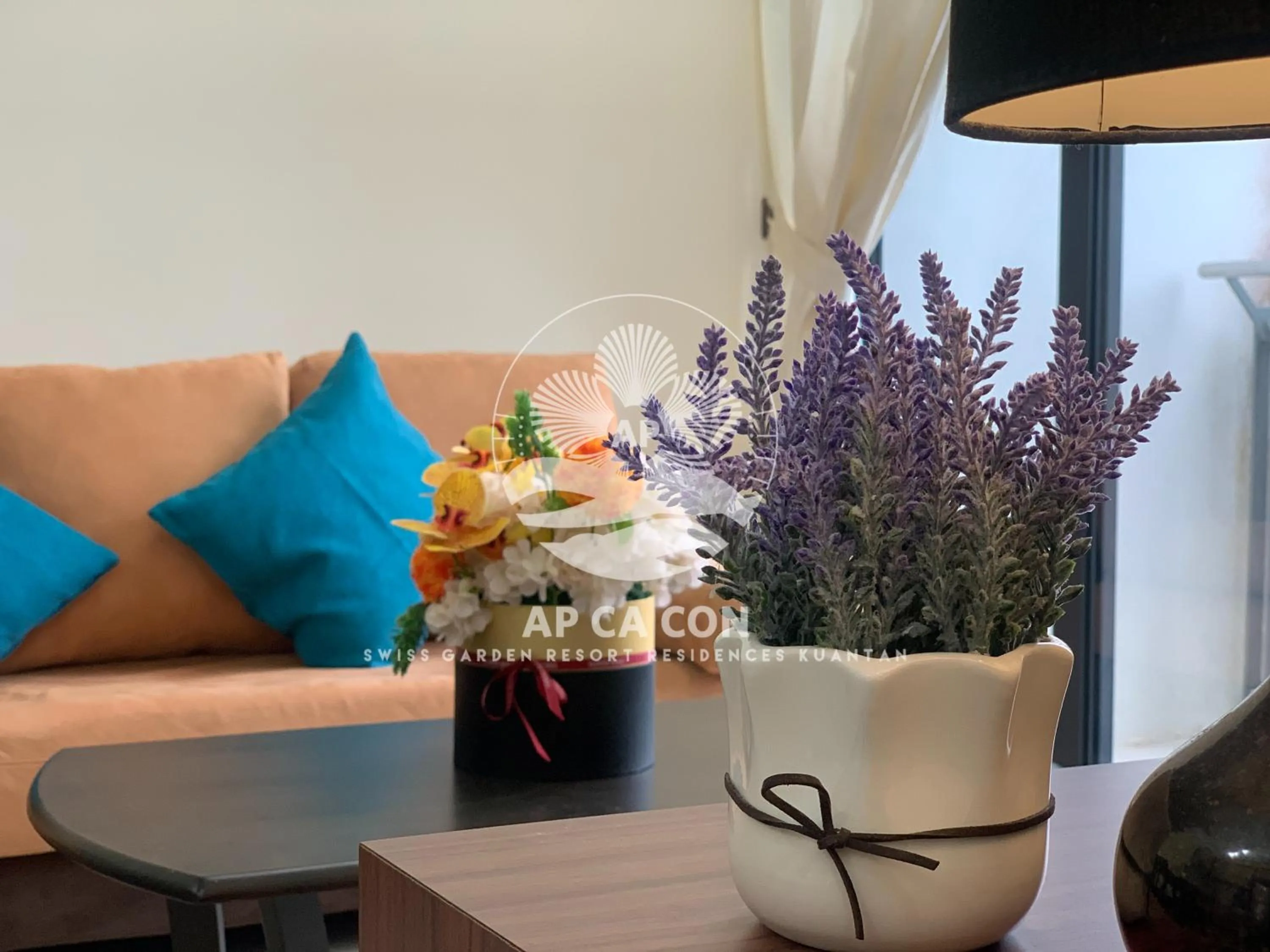 Living room in SG Resort Residences Kuantan by AP CA CON