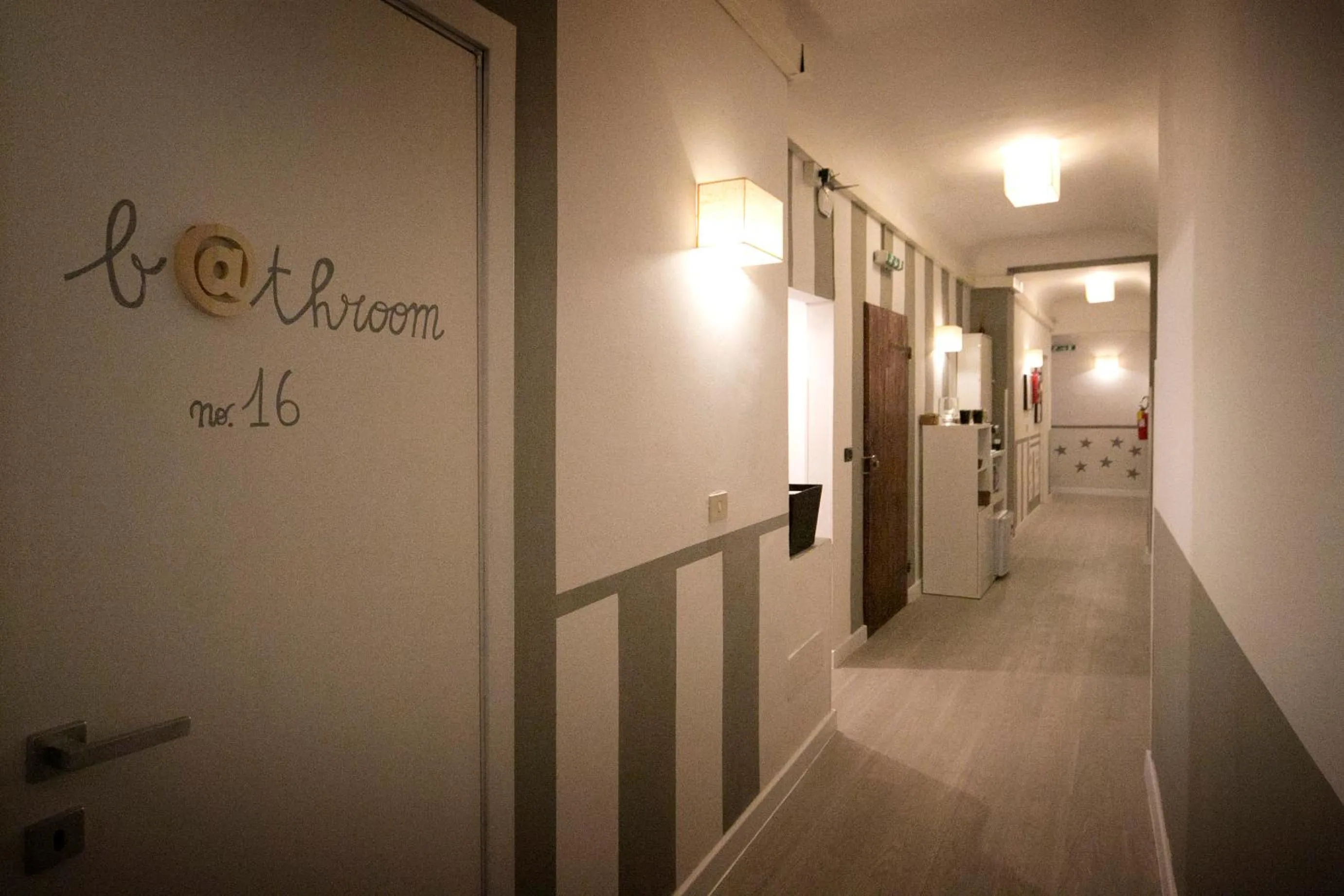 Bathroom in Hotel Nella