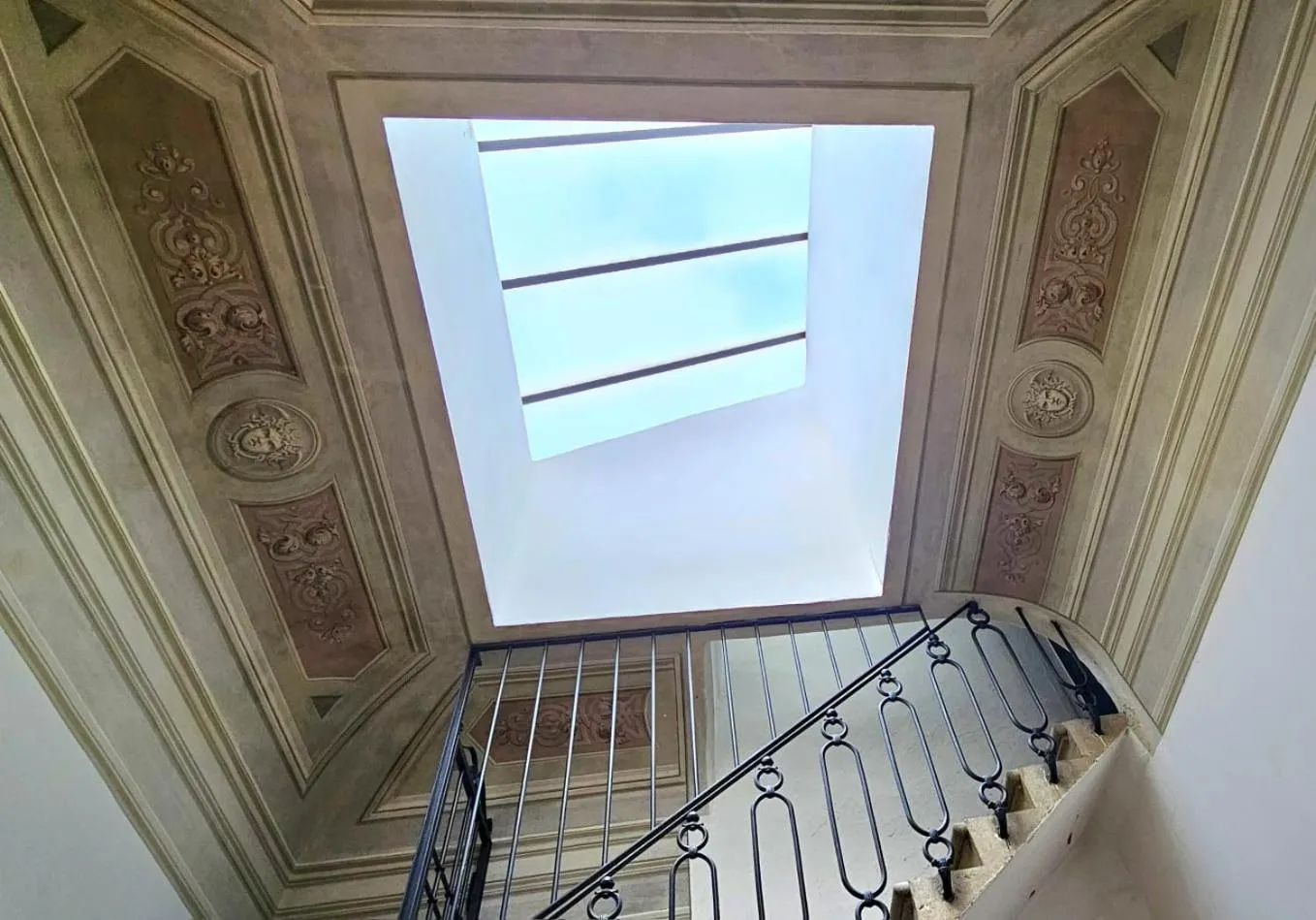 Decorative detail in Hotel Nella