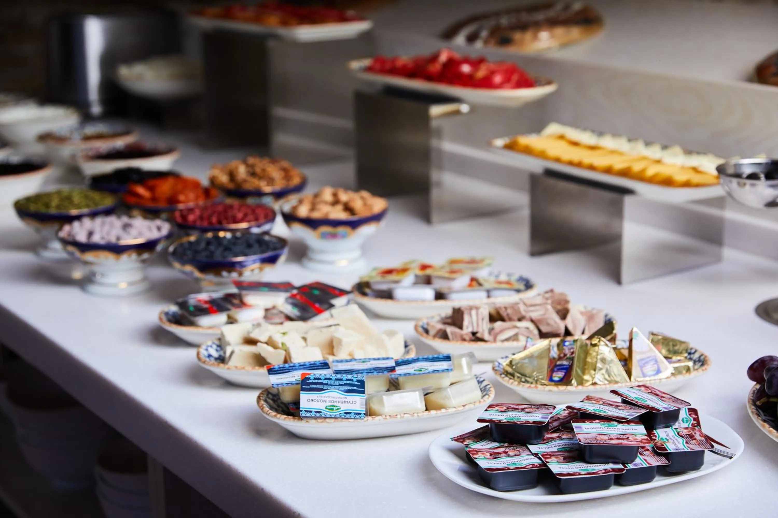 Buffet breakfast in OLD TASHKENT Hotel & Spa