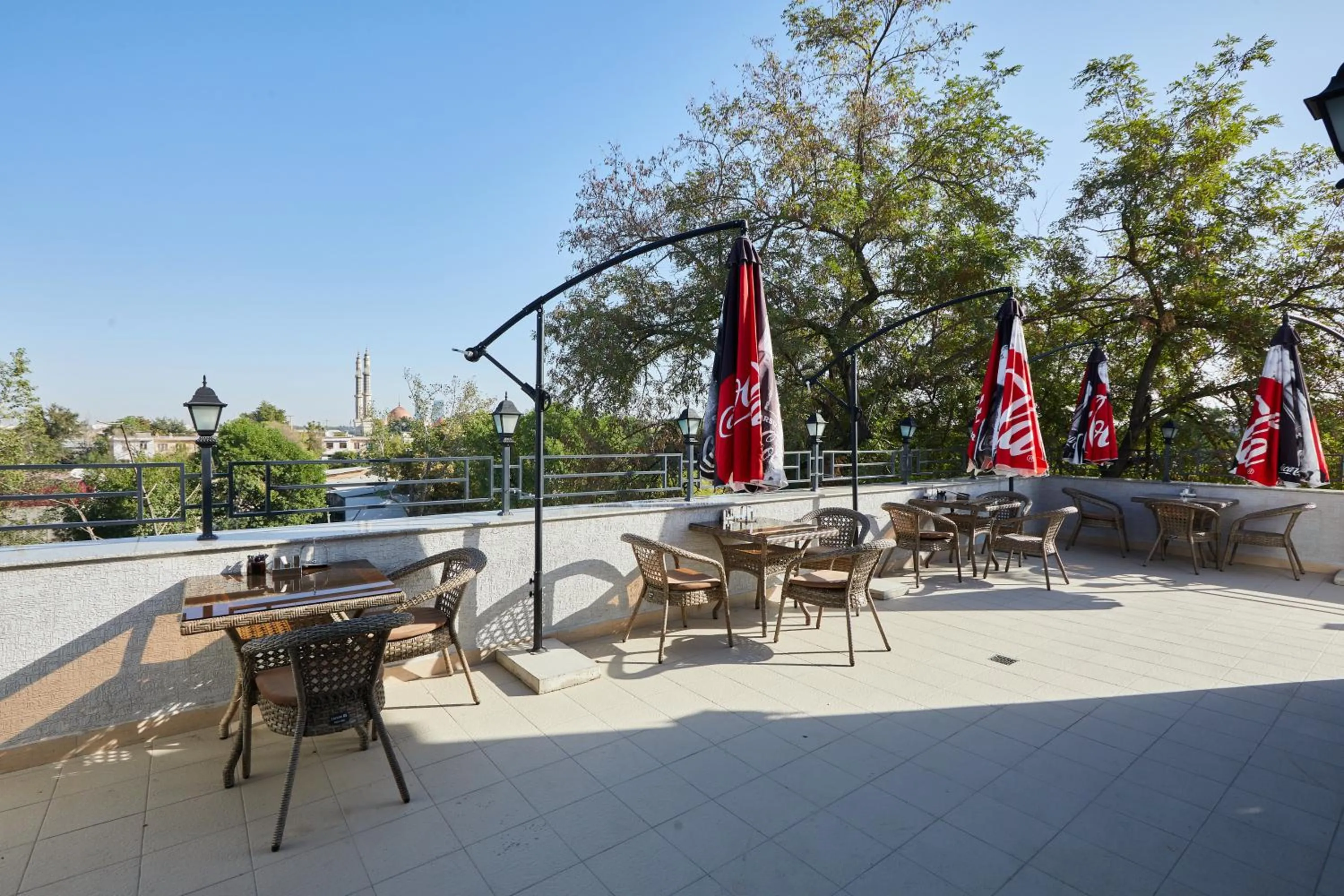 Balcony/Terrace in OLD TASHKENT Hotel & Spa