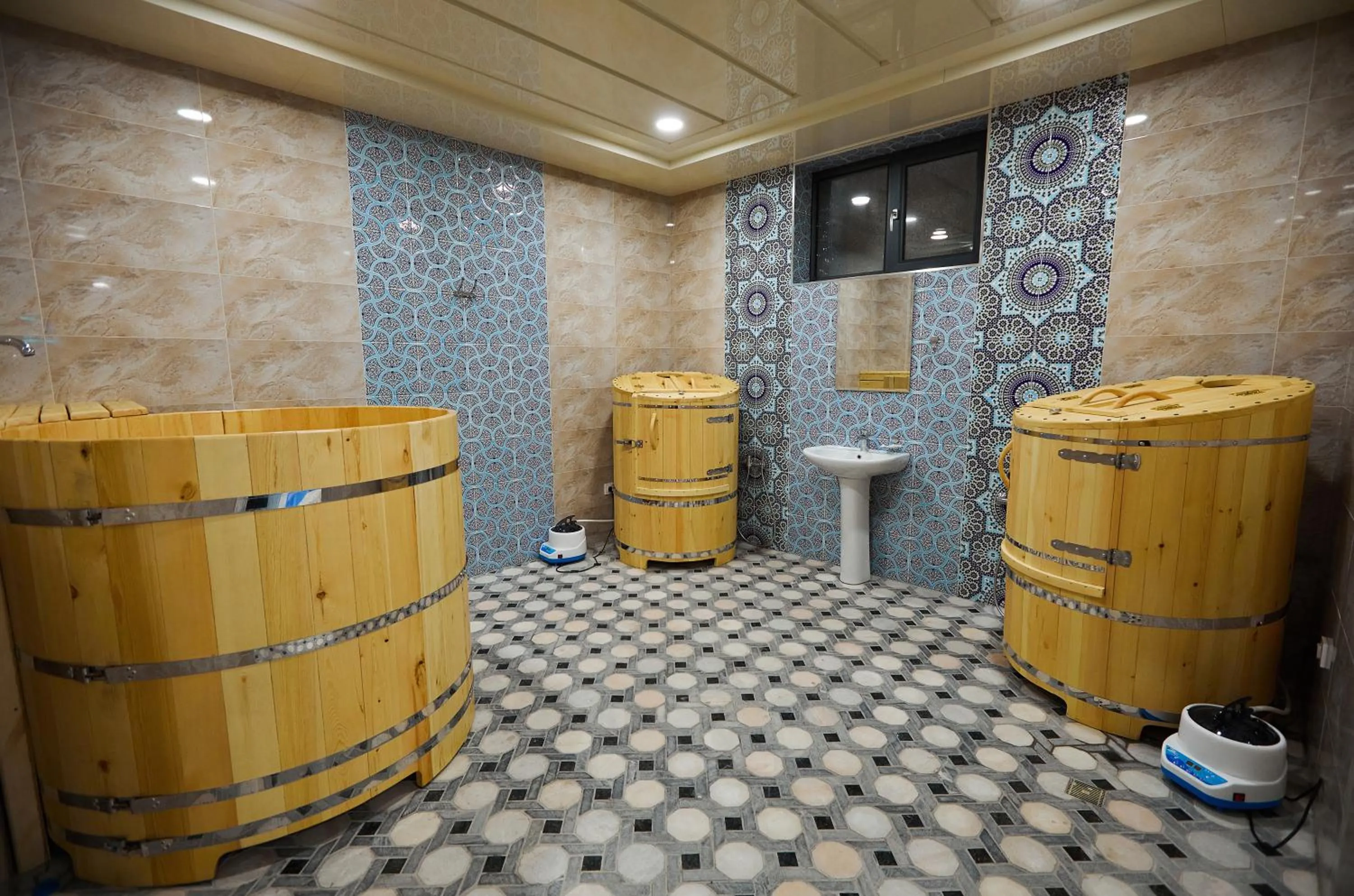 Sauna in OLD TASHKENT Hotel & Spa