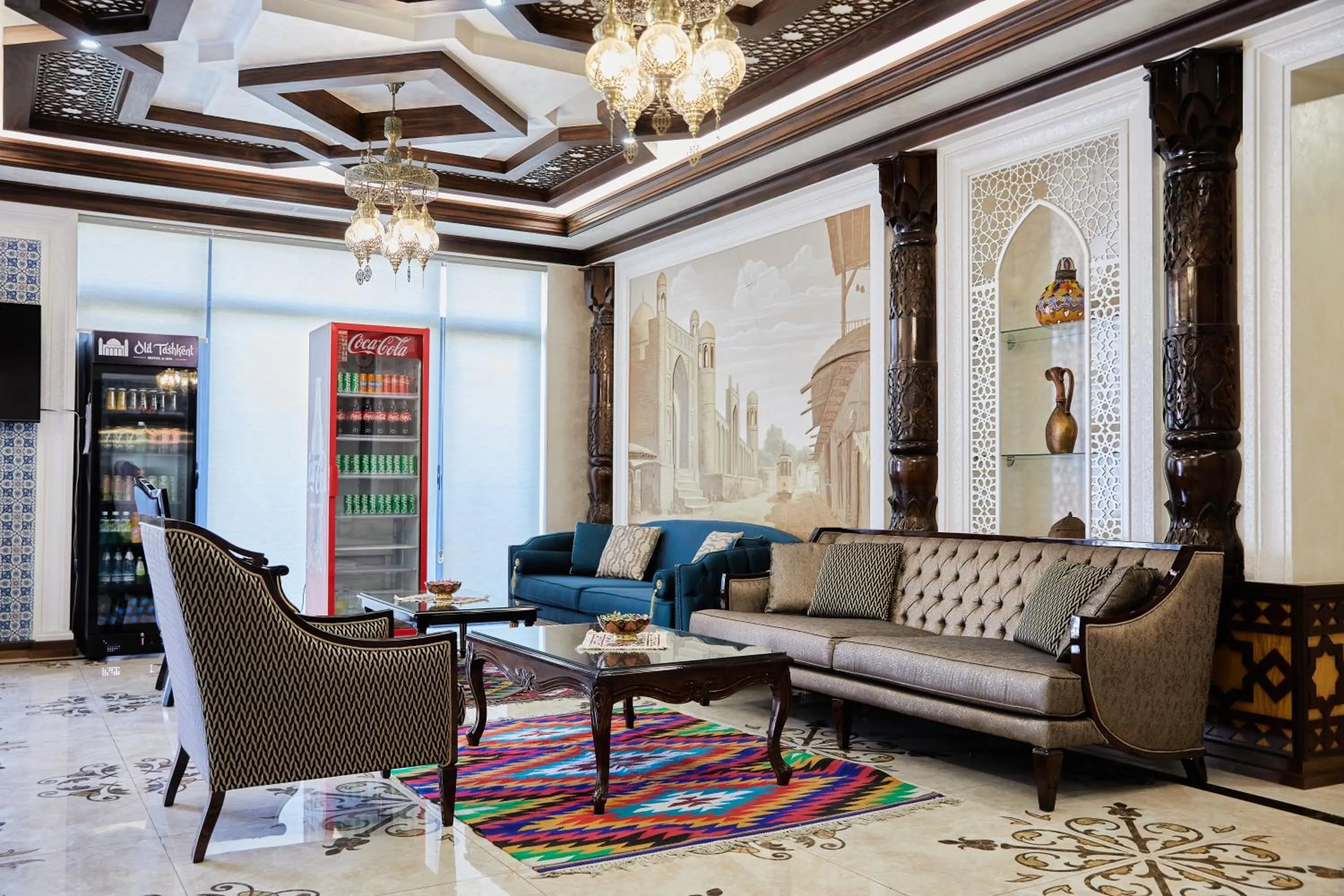 Lobby or reception in OLD TASHKENT Hotel & Spa