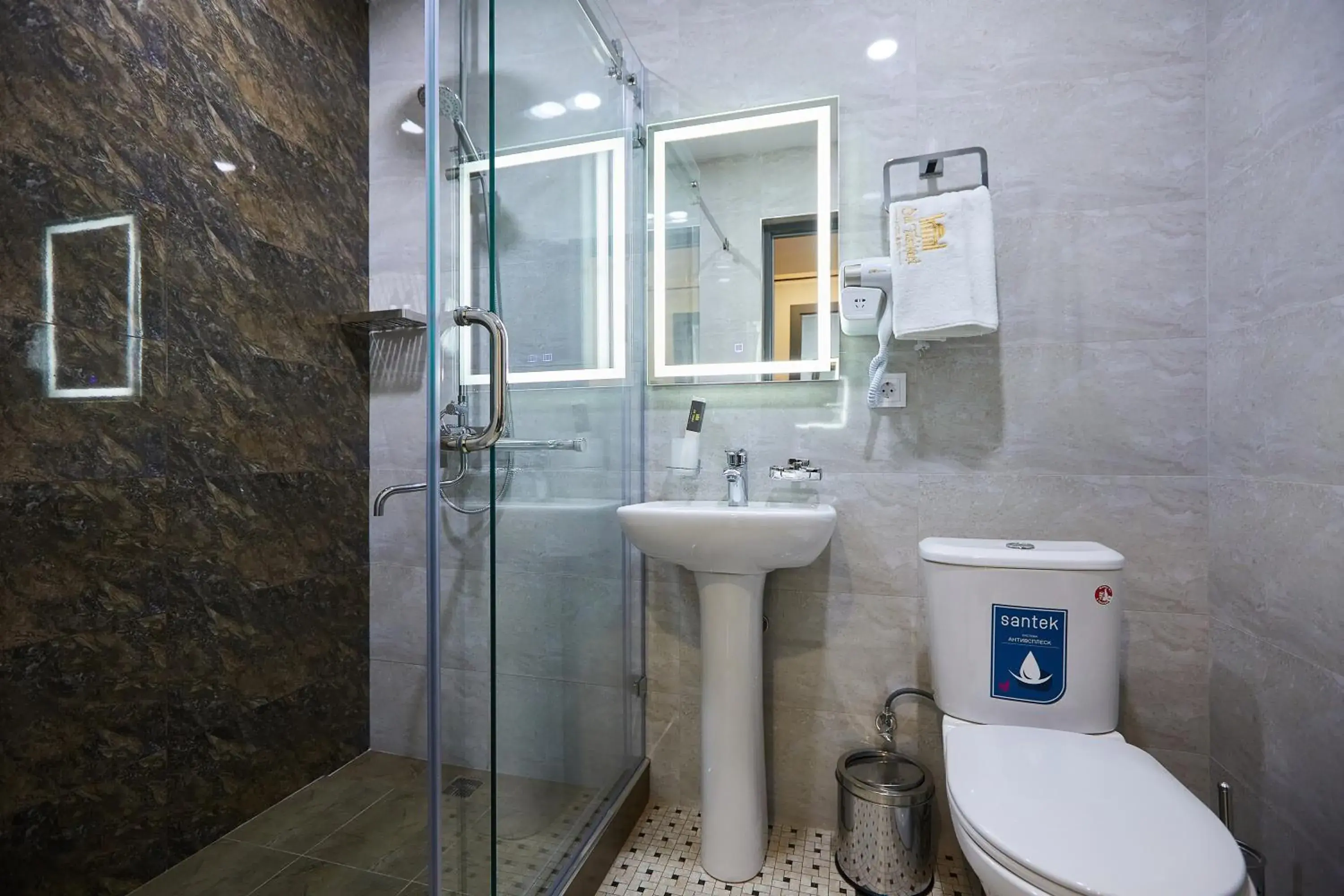 Bathroom in OLD TASHKENT Hotel & Spa Bathroom in OLD TASHKENT Hotel & Spa