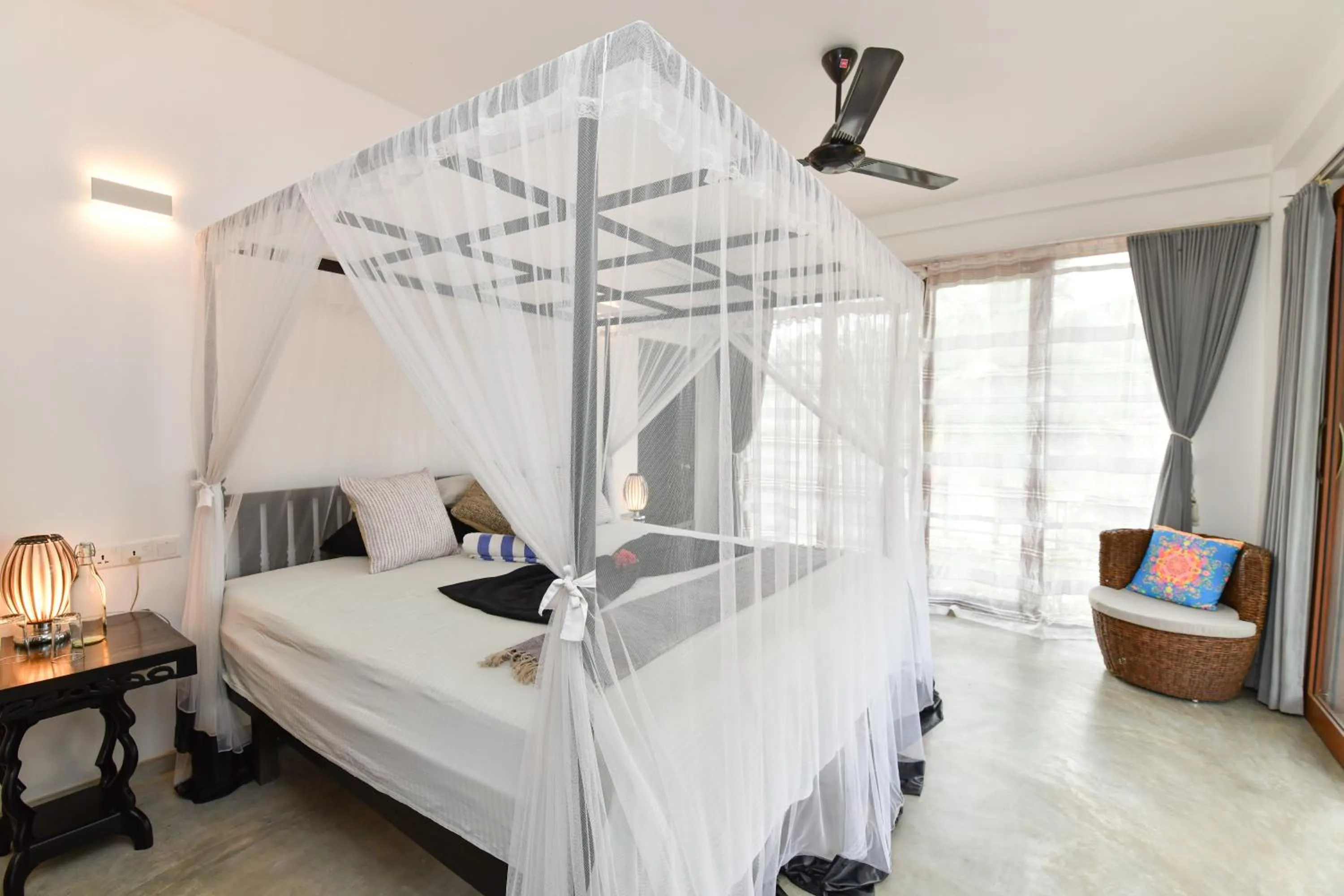 Bed in TROPICAL HOUSE - Jungleside Villa