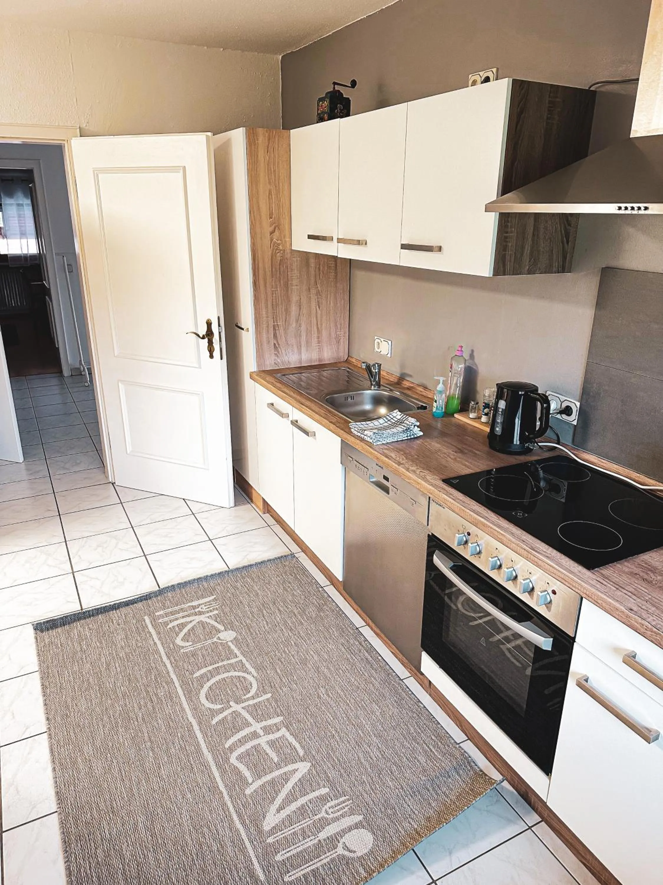 Kitchen or kitchenette in Hotel Bergstätter Hof