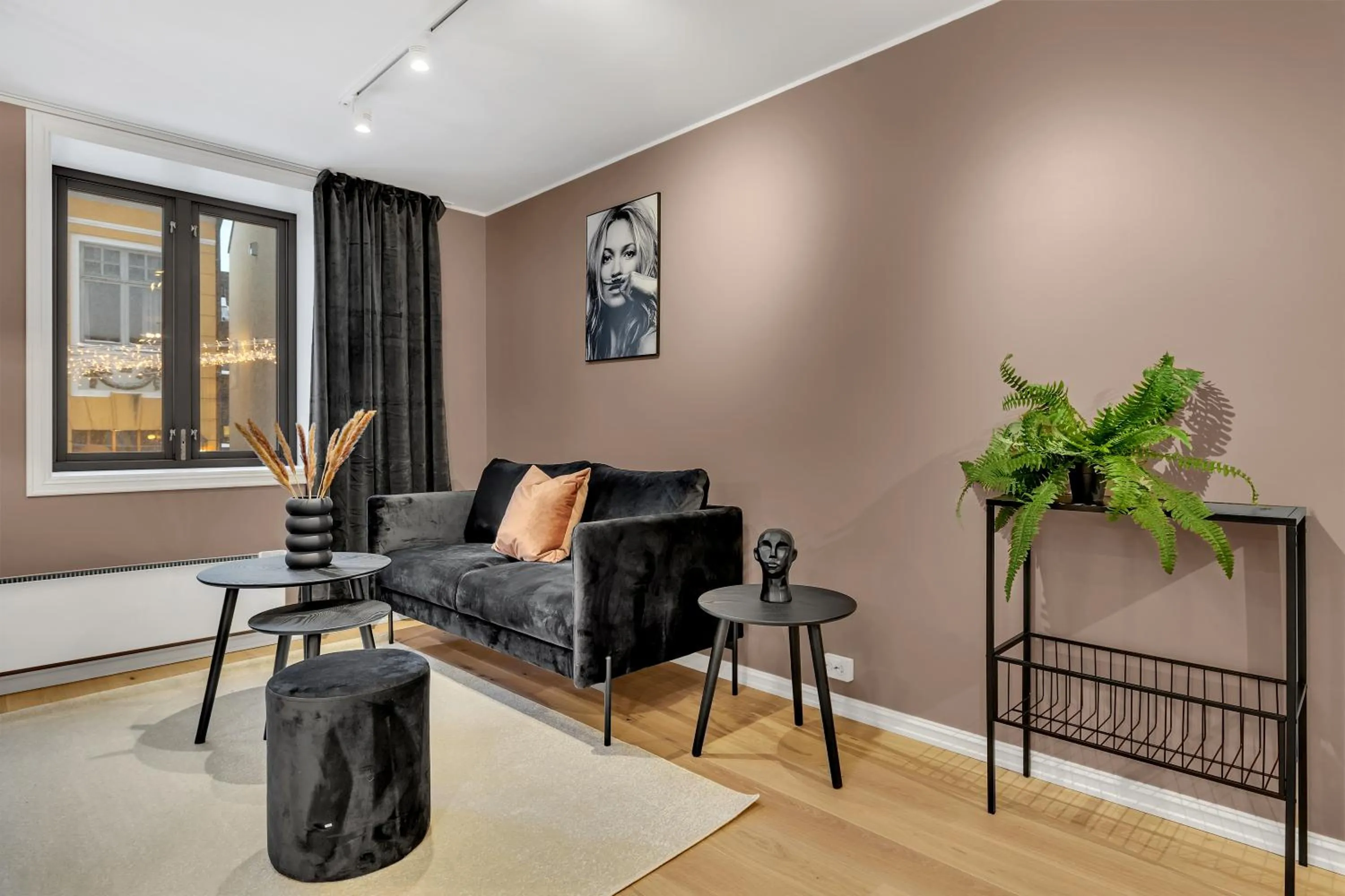 Living room in TotalApartments Storgata City Apartments