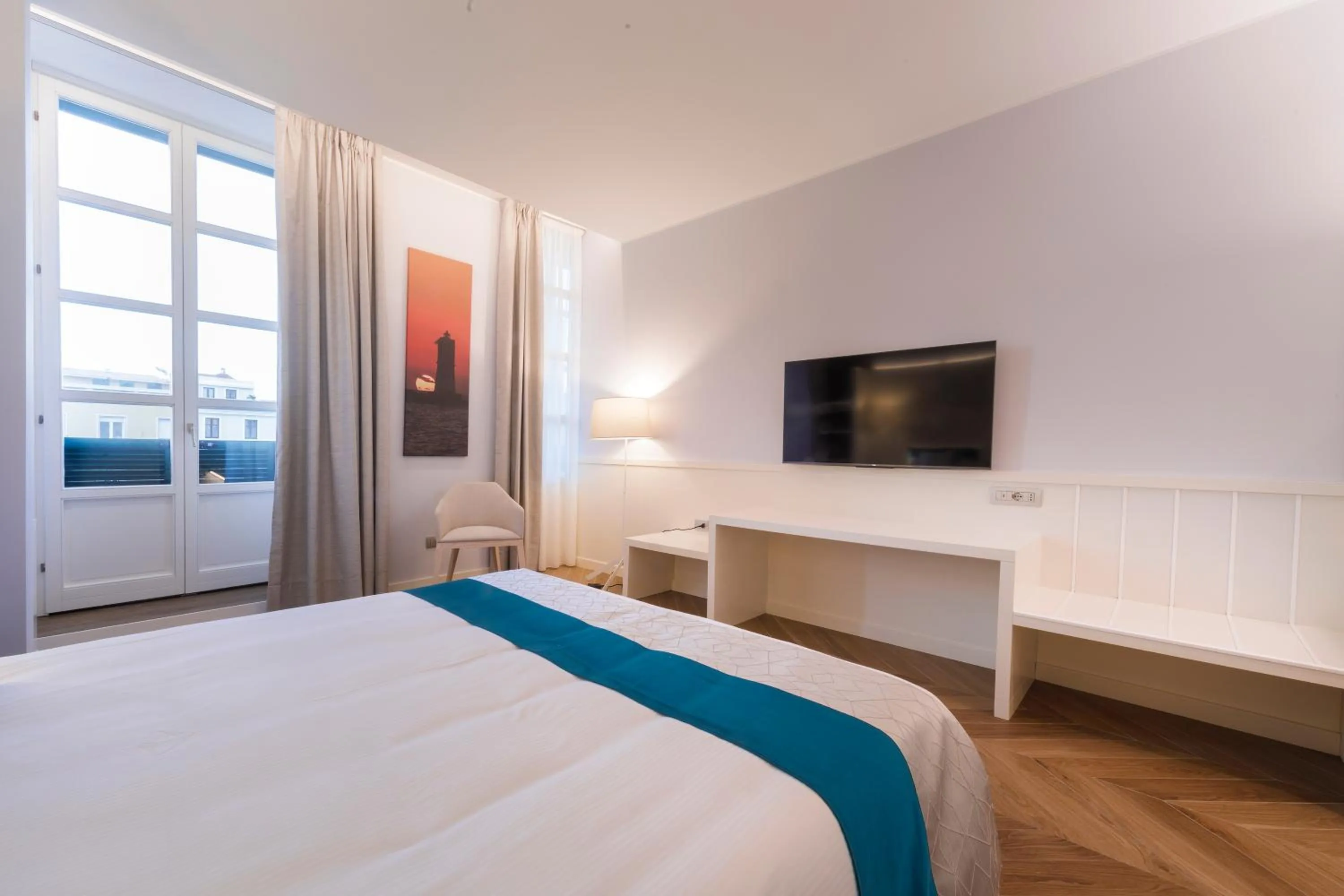 Bedroom, Bed in Hotel Baylle