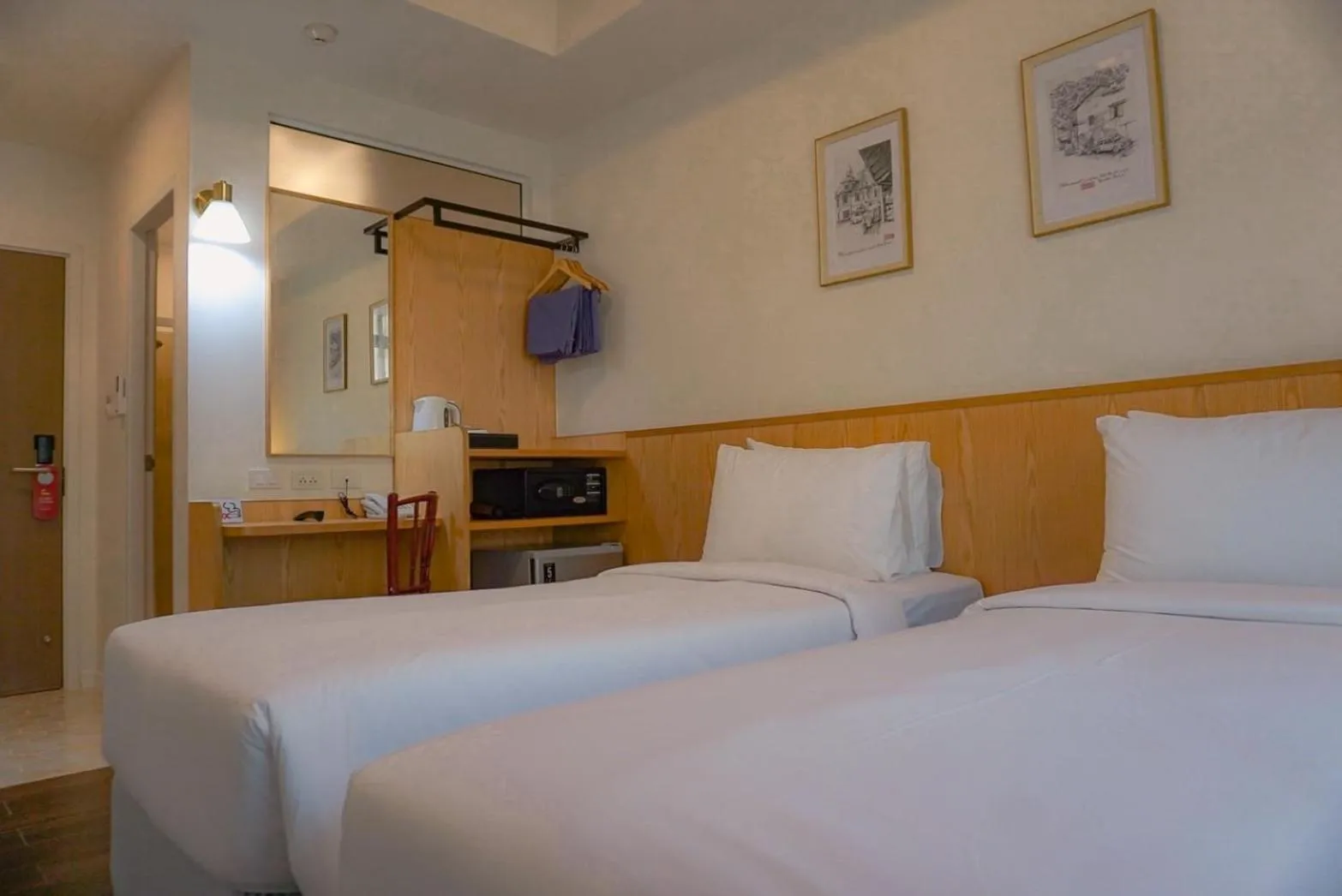 Bed in Ago Hotel Chinatown