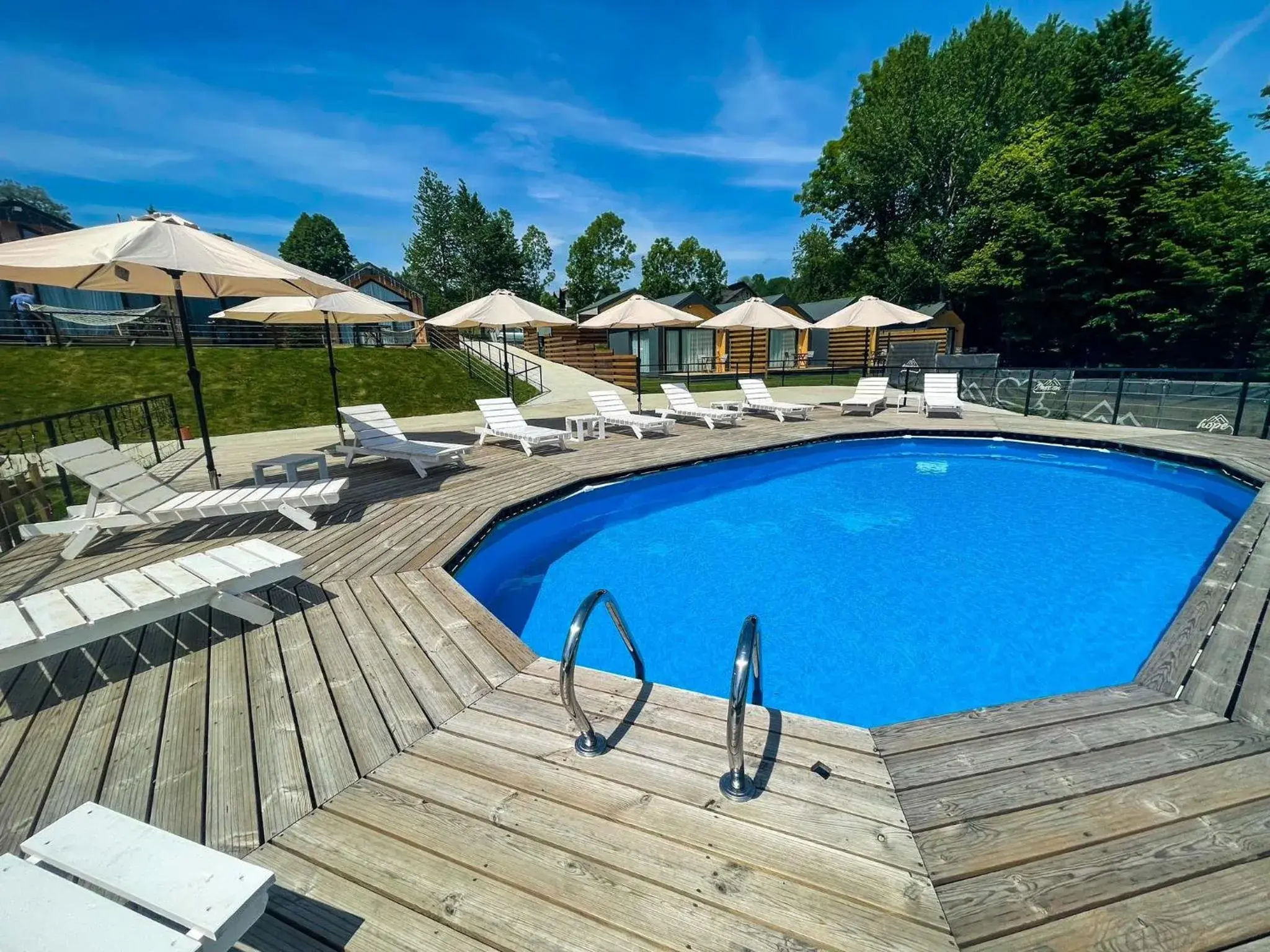 Swimming pool in Moon Village Comarnic Swimming pool in Moon Village Comarnic