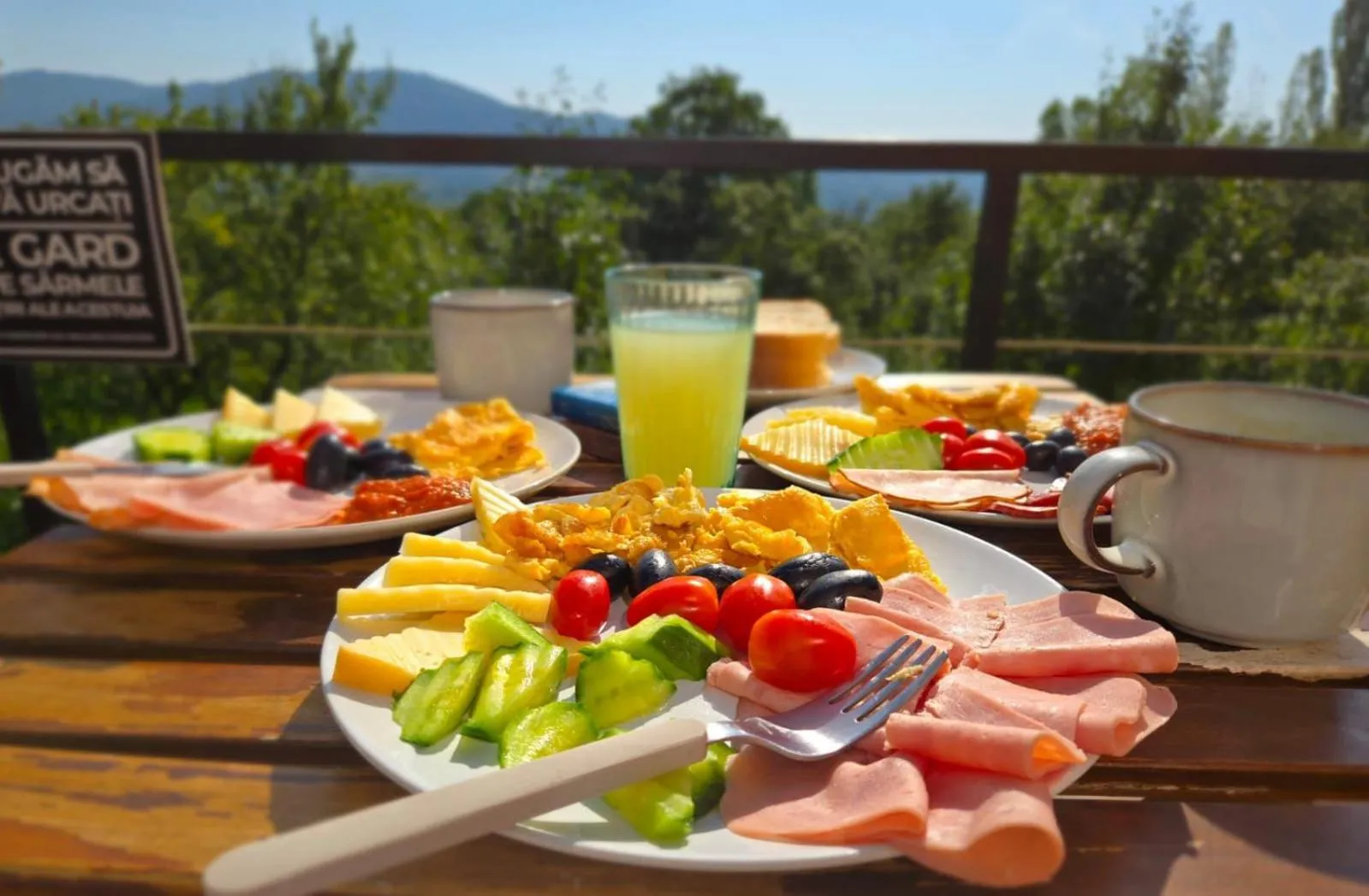 Breakfast in Moon Village Comarnic