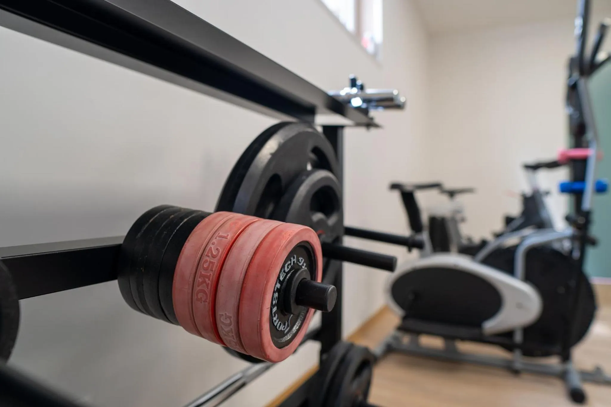 Fitness centre/facilities in Hotel Canarino