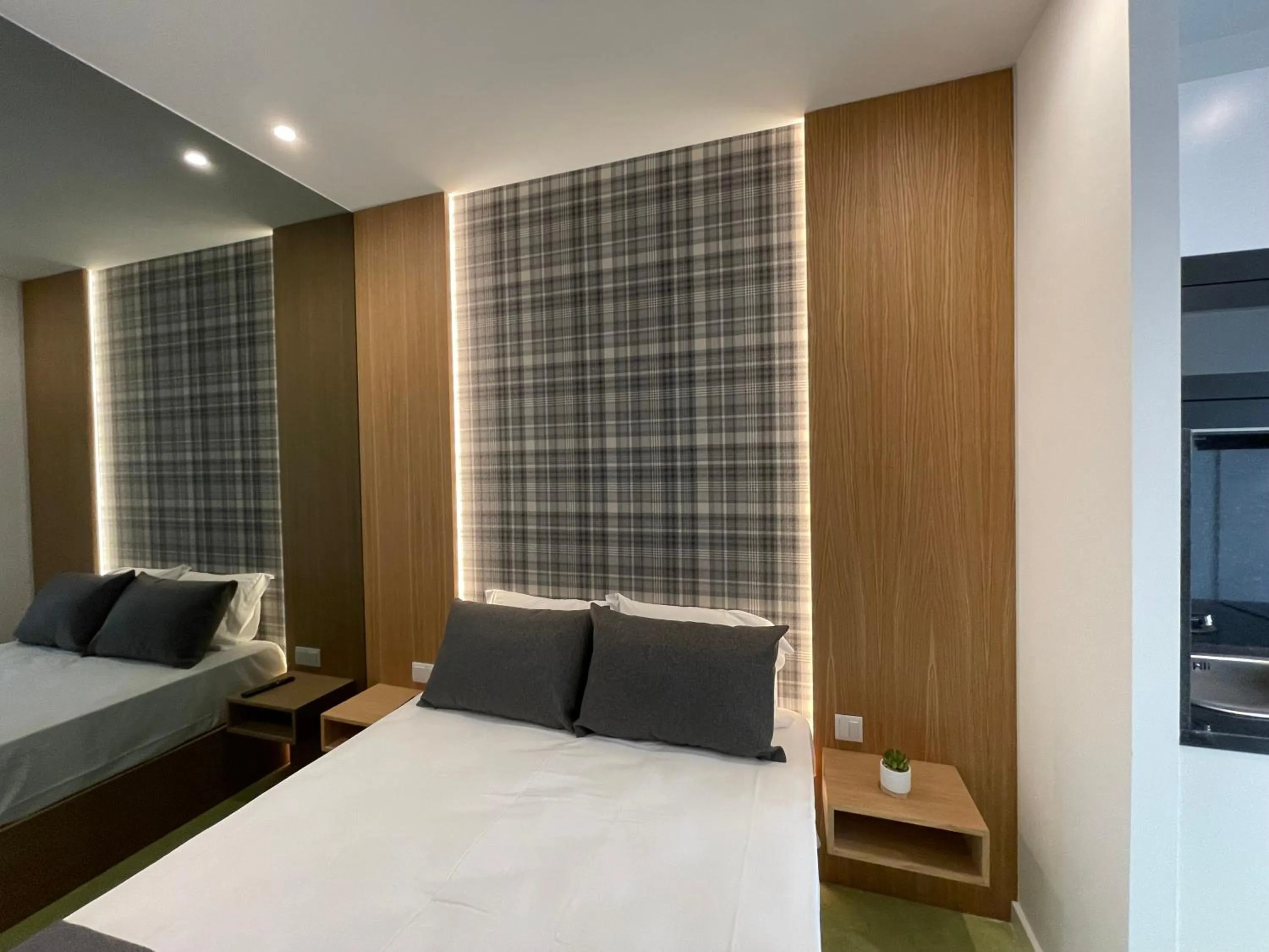 Bed in MyStay Porto São Bento