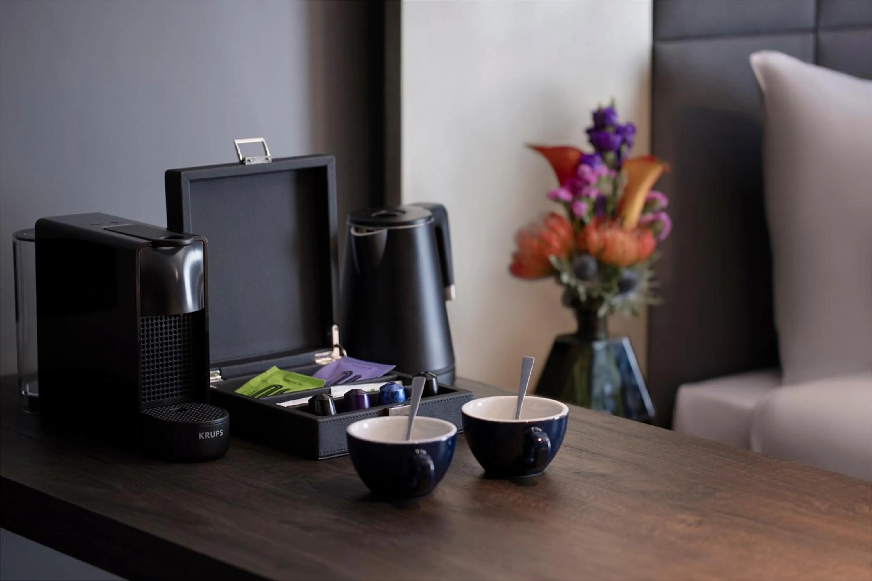 Coffee/tea facilities in Hotel AMANO Covent Garden