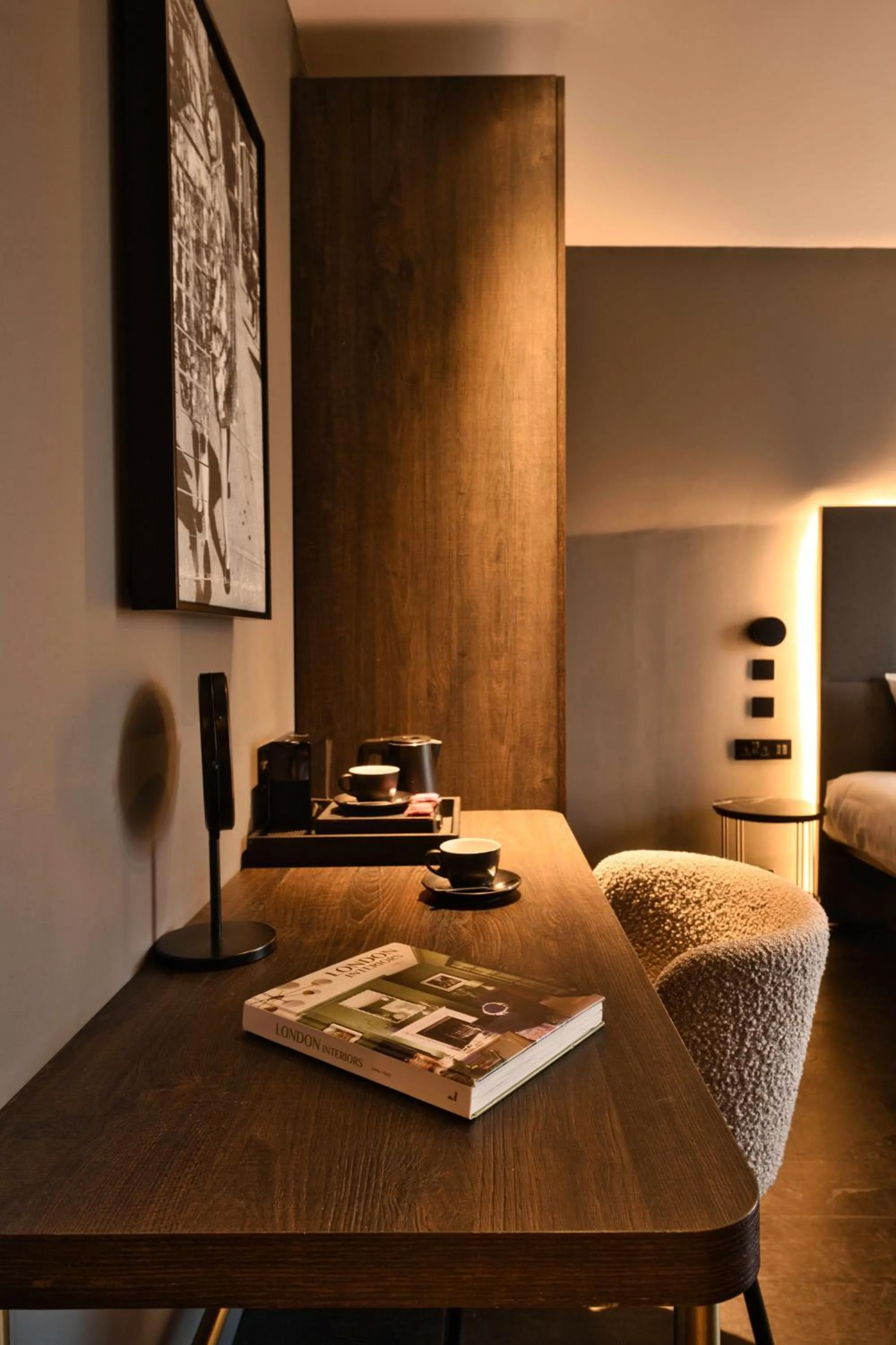 Photo of the whole room, Bed in Hotel AMANO Covent Garden