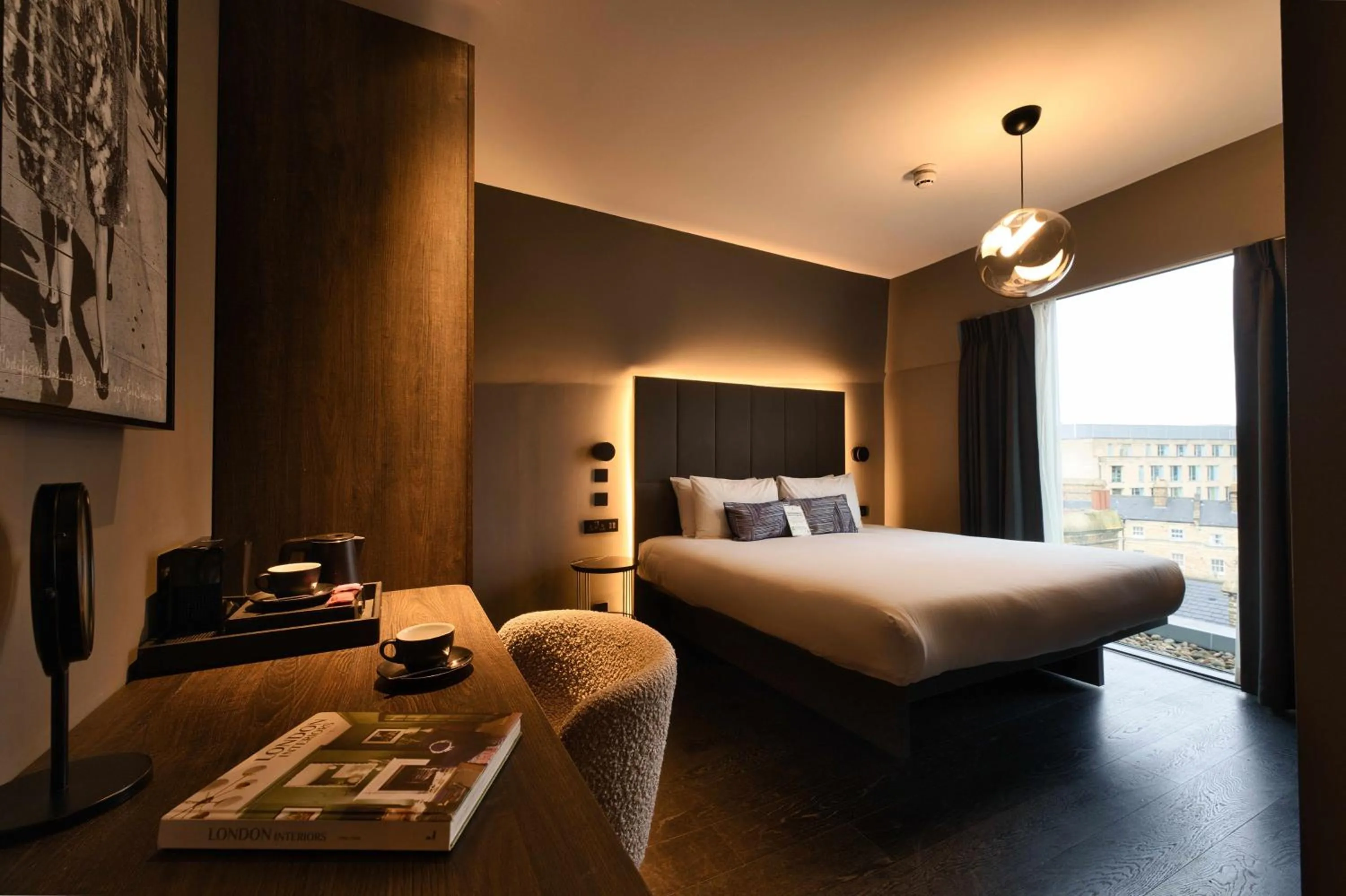 Photo of the whole room, Bed in Hotel AMANO Covent Garden