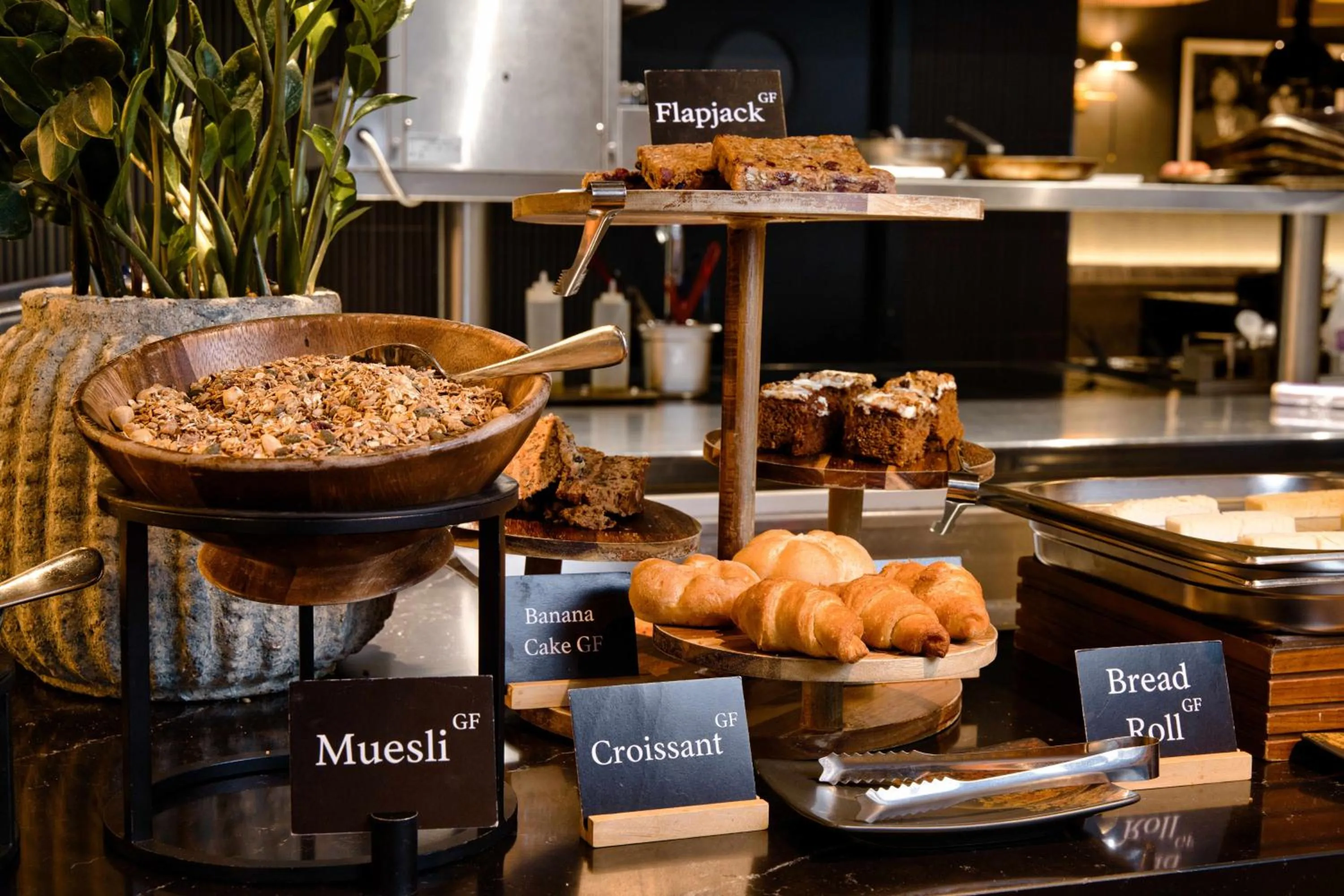 Buffet breakfast in Hotel AMANO Covent Garden