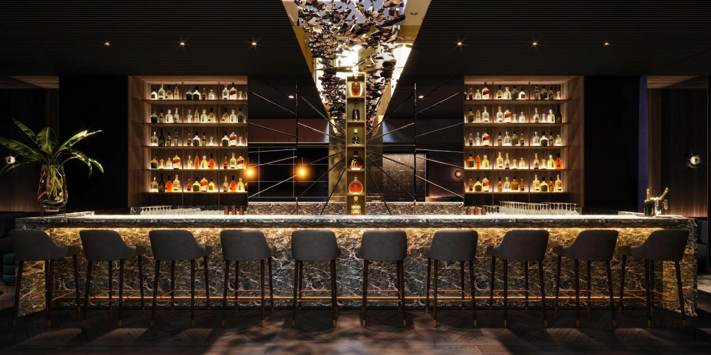 Lounge or bar in Hotel AMANO Covent Garden