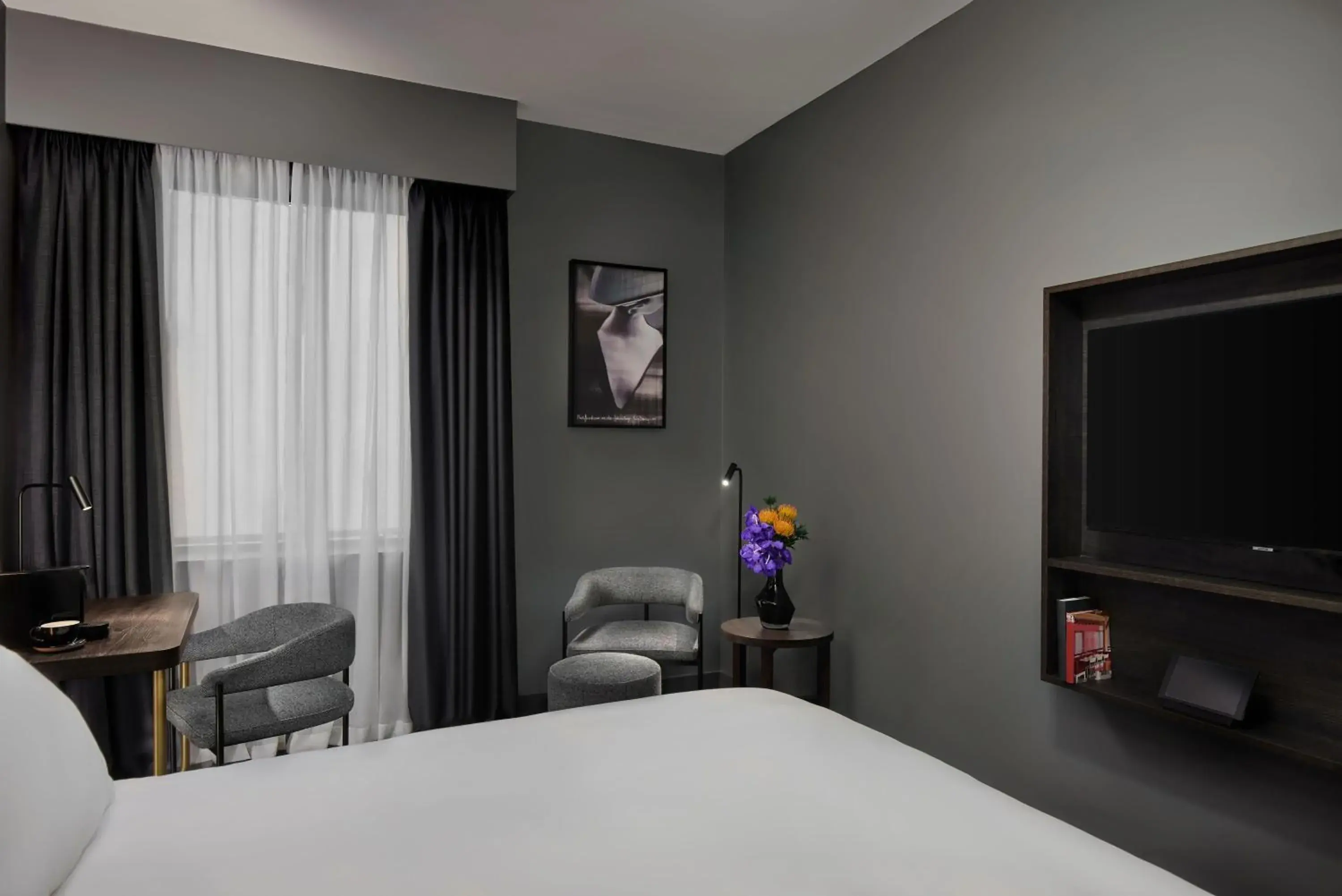 Bed in Hotel AMANO Covent Garden Bed in Hotel AMANO Covent Garden