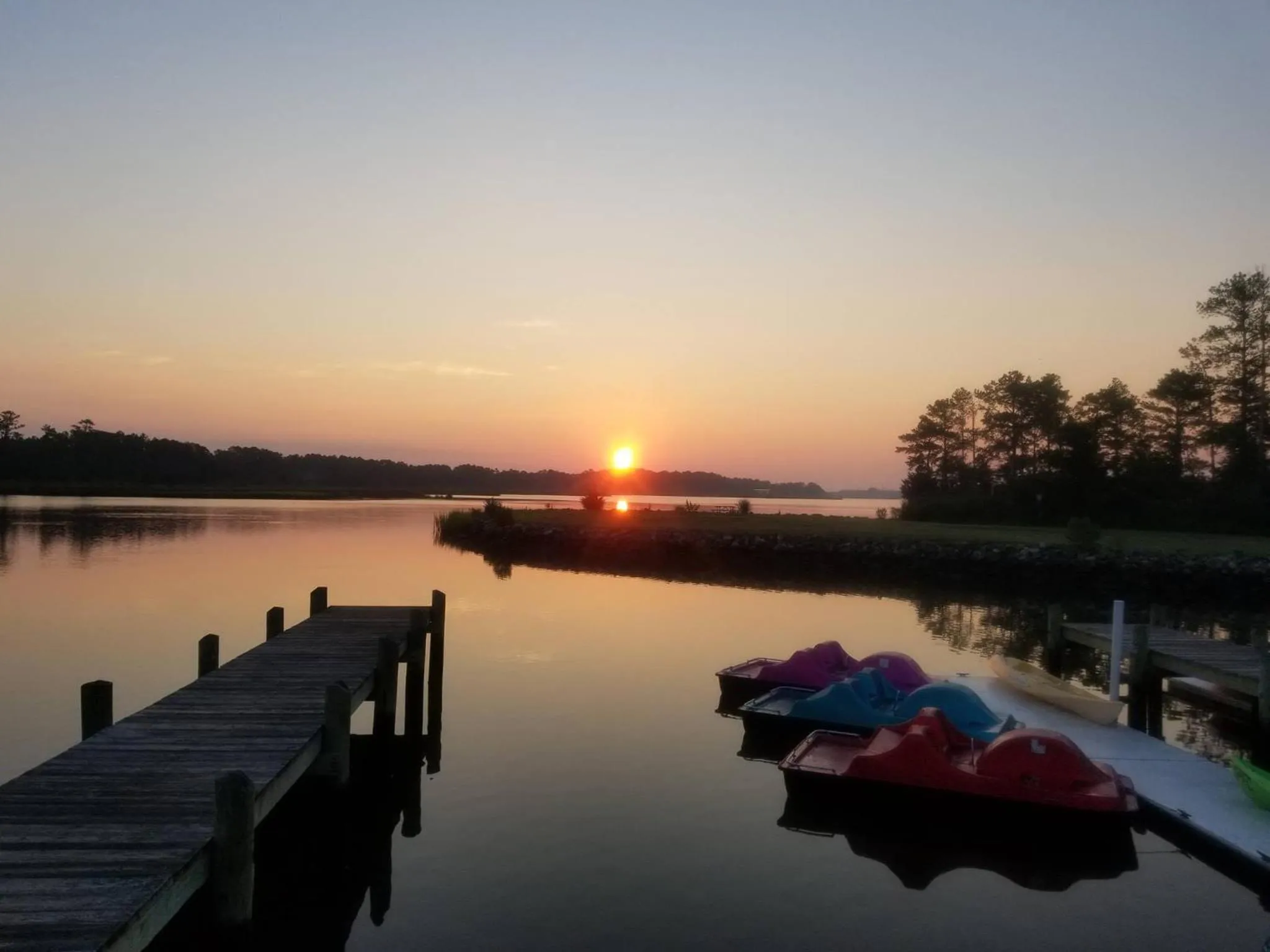 River view in Camp Cardinal
