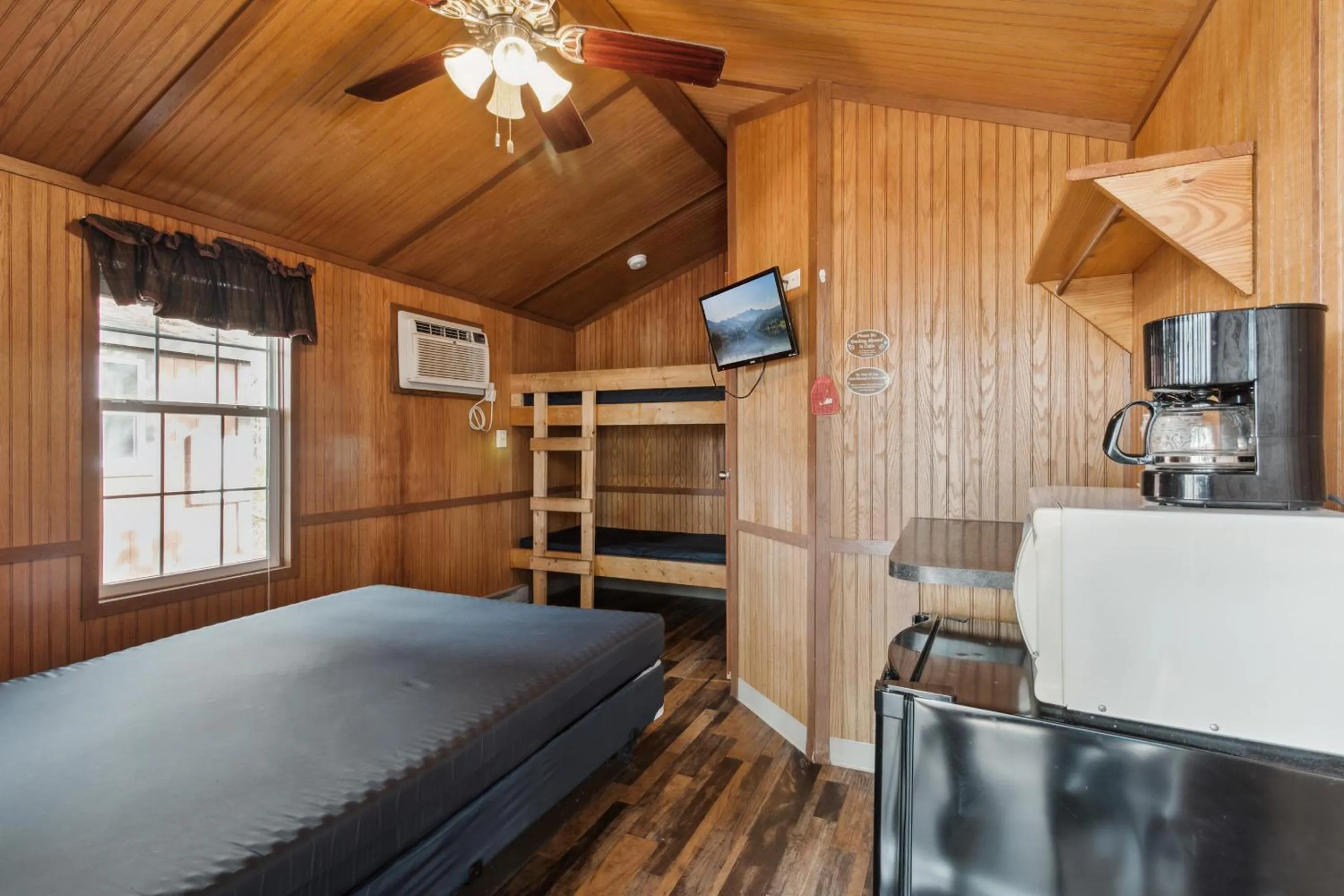 Seating area in Camp Cardinal