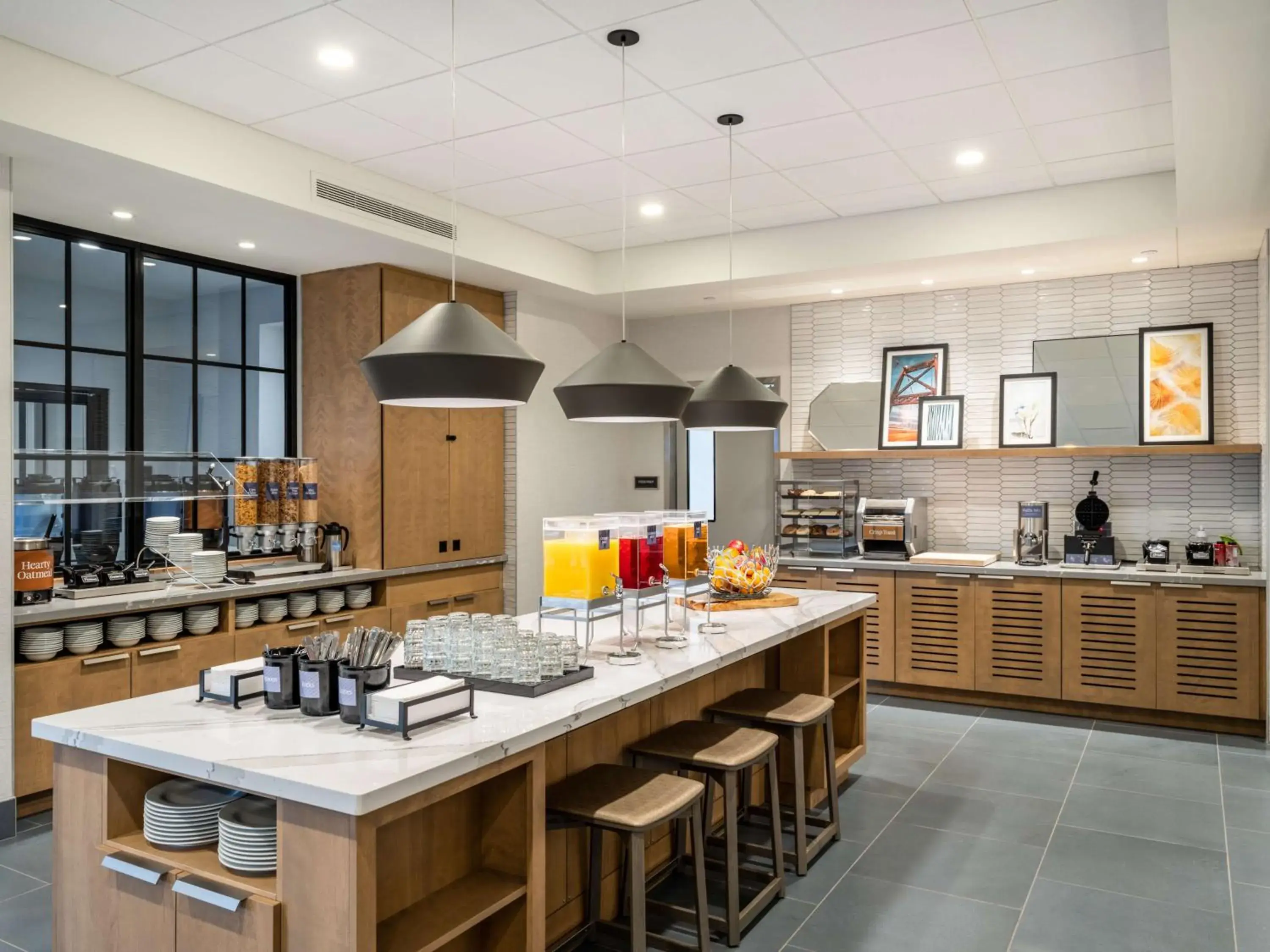 Breakfast in Homewood Suites By Hilton Toledo Downtown Breakfast in Homewood Suites By Hilton Toledo Downtown