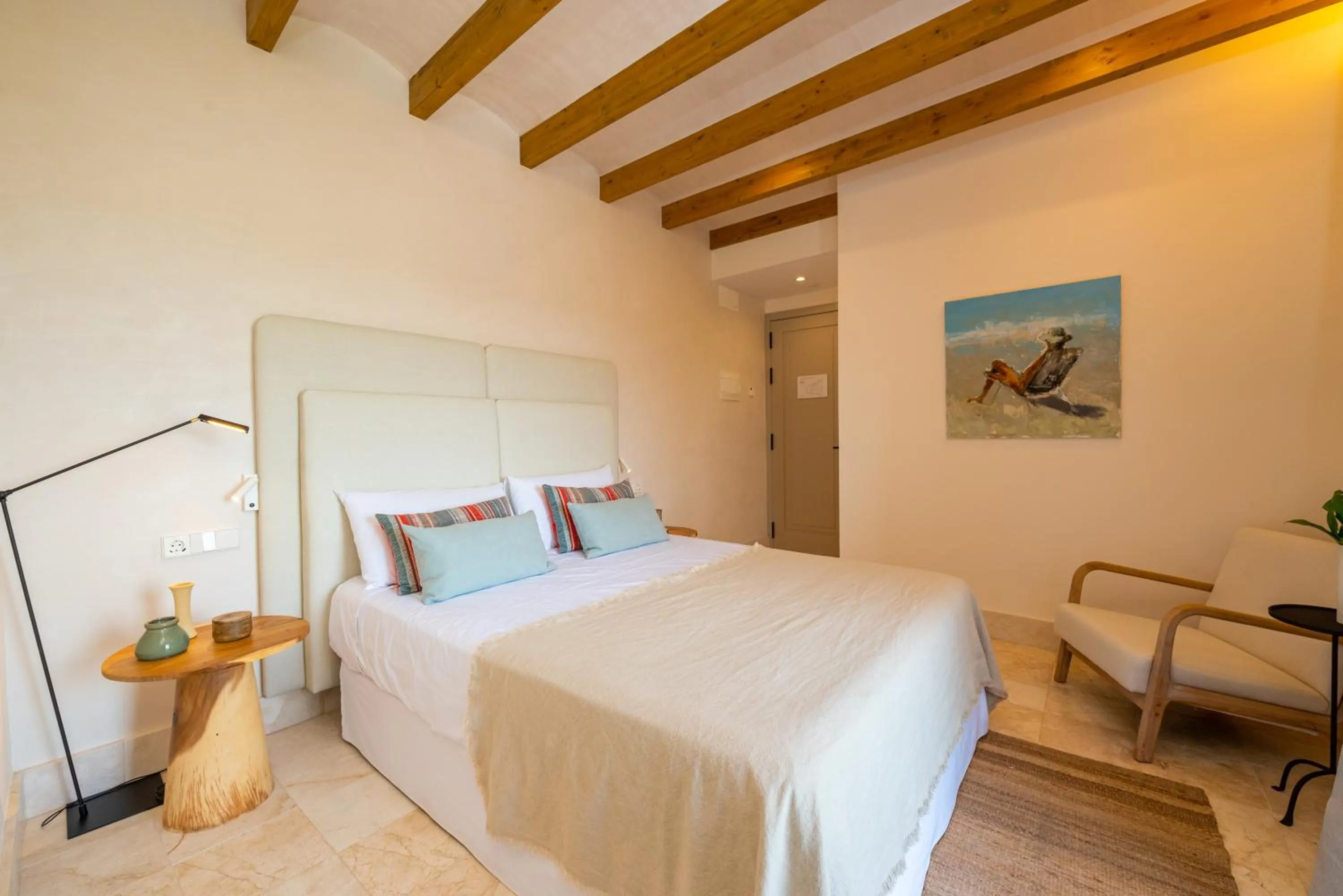 Bed in Casa Aura Hotel