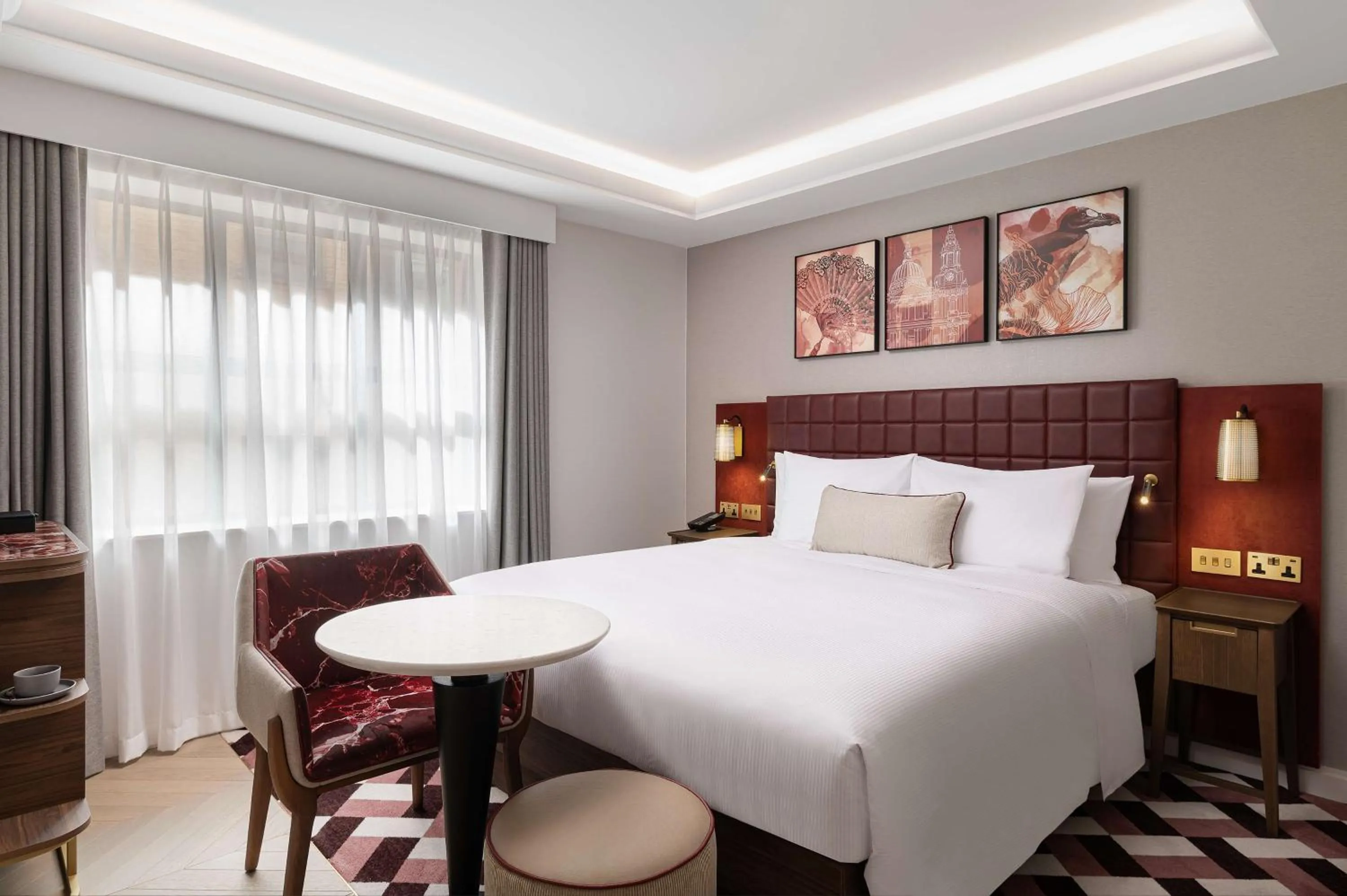 Bed in Lost Property St Pauls London, Curio Collection By Hilton