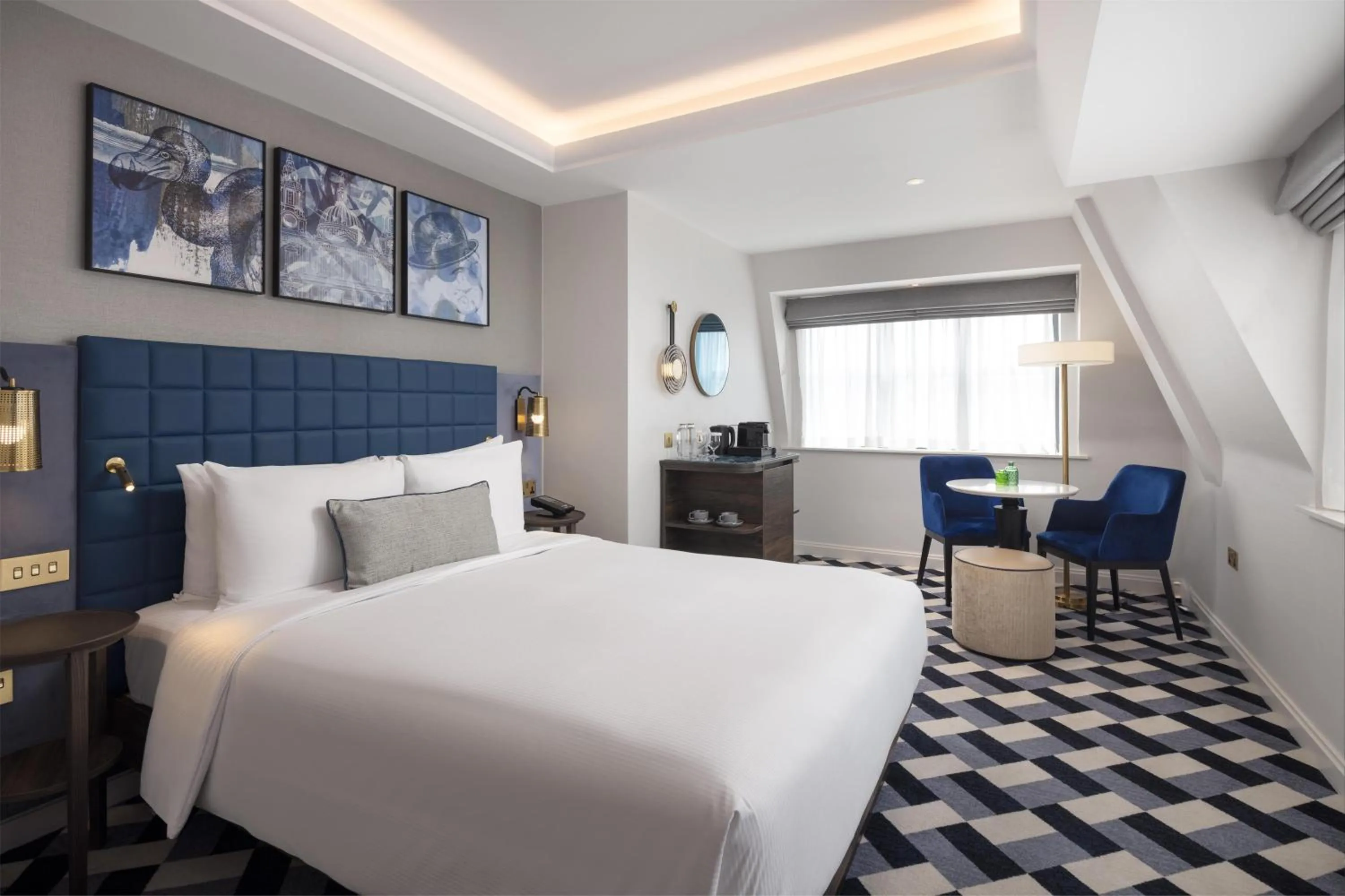 Bed in Lost Property St Pauls London, Curio Collection By Hilton