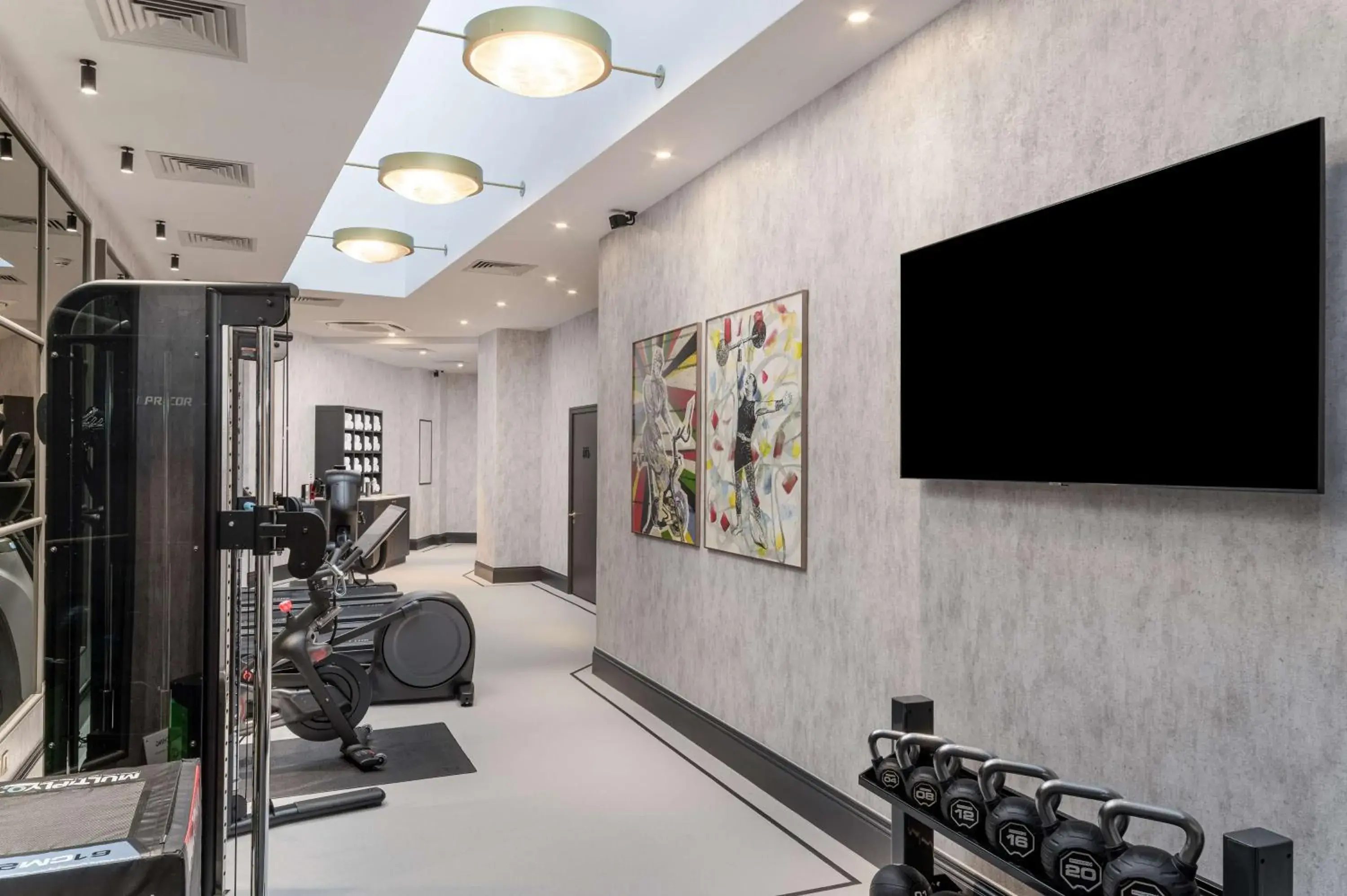 Fitness centre/facilities in Lost Property St Pauls London, Curio Collection By Hilton Fitness centre/facilities in Lost Property St Pauls London, Curio Collection By Hilton