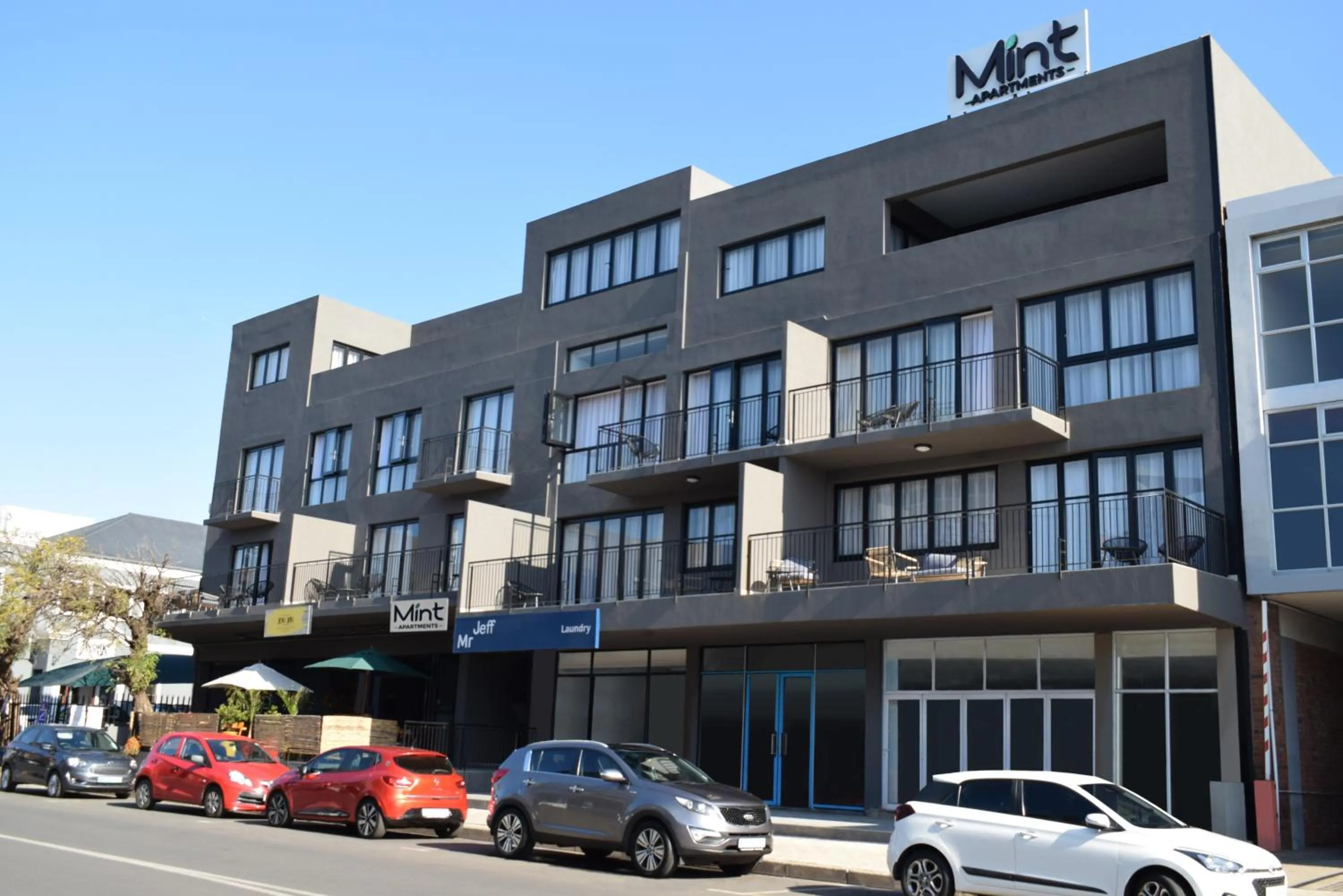 Property building in MINT Apartments Greenside