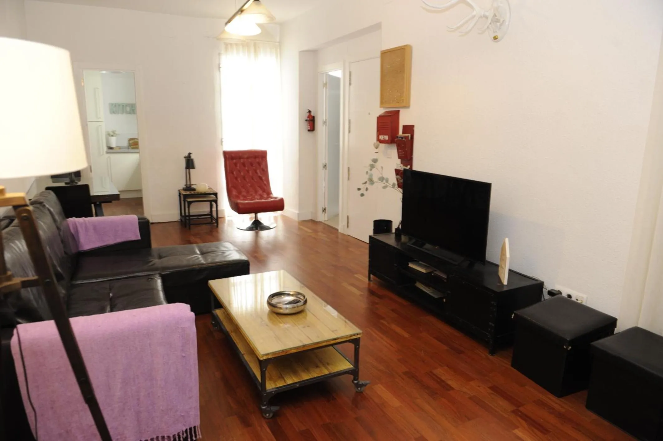 Communal lounge/ TV room in Apartamento vacacional Santa cruz