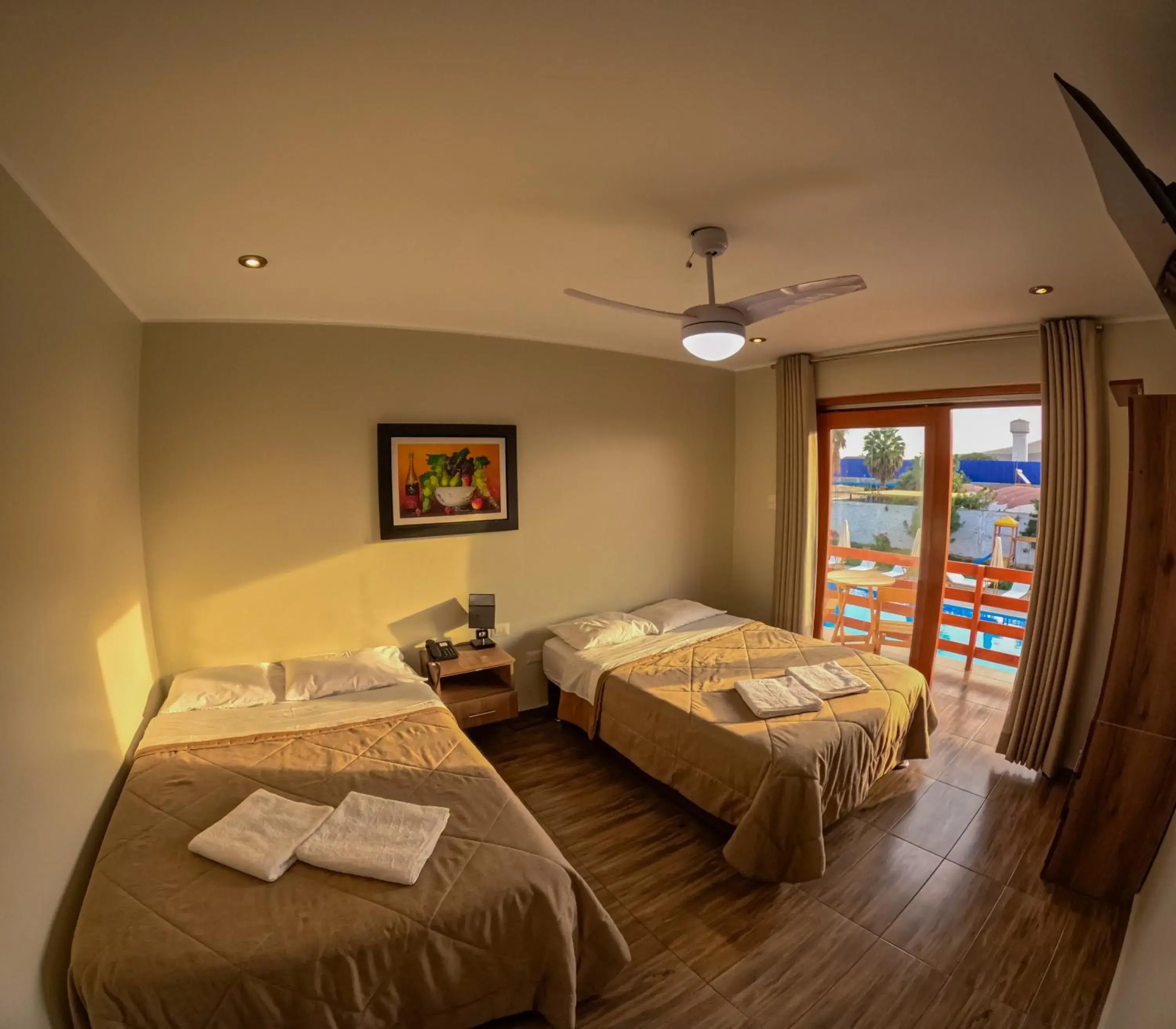 Double Room with Two Double Beds in Hotel La Colina Double Room with Two Double Beds in Hotel La Colina