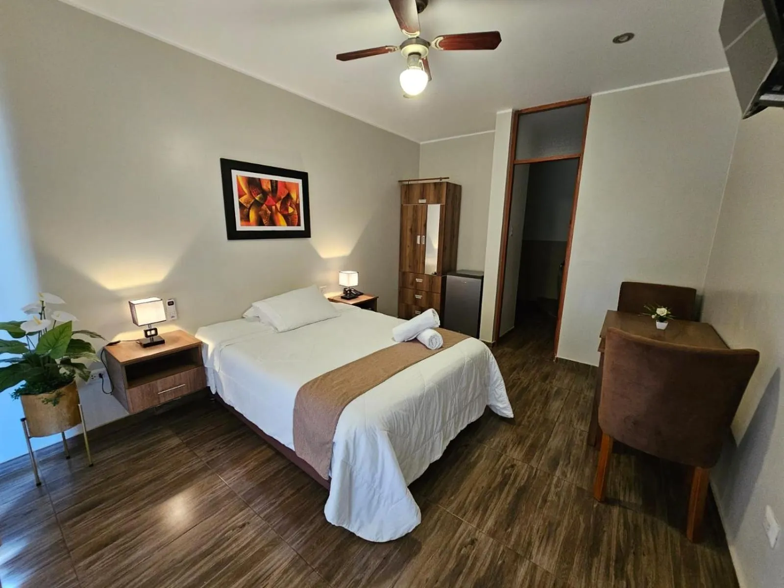 Bed in Hotel La Colina