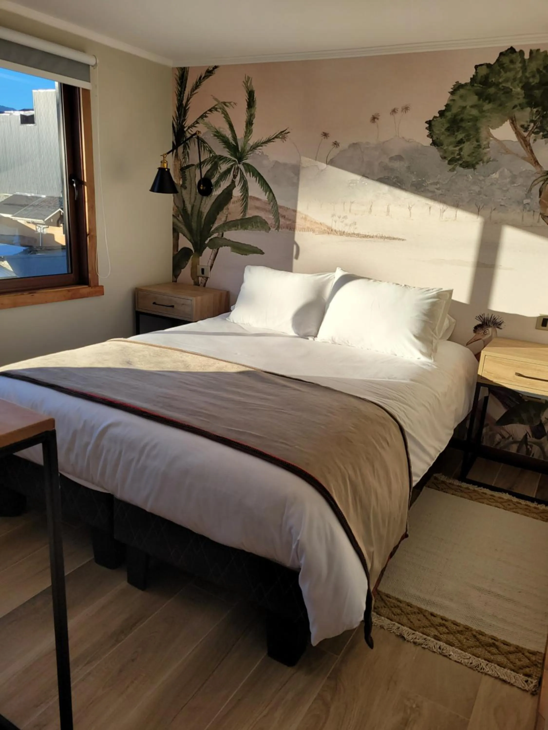 Bed in Mawün Hotel Pucón