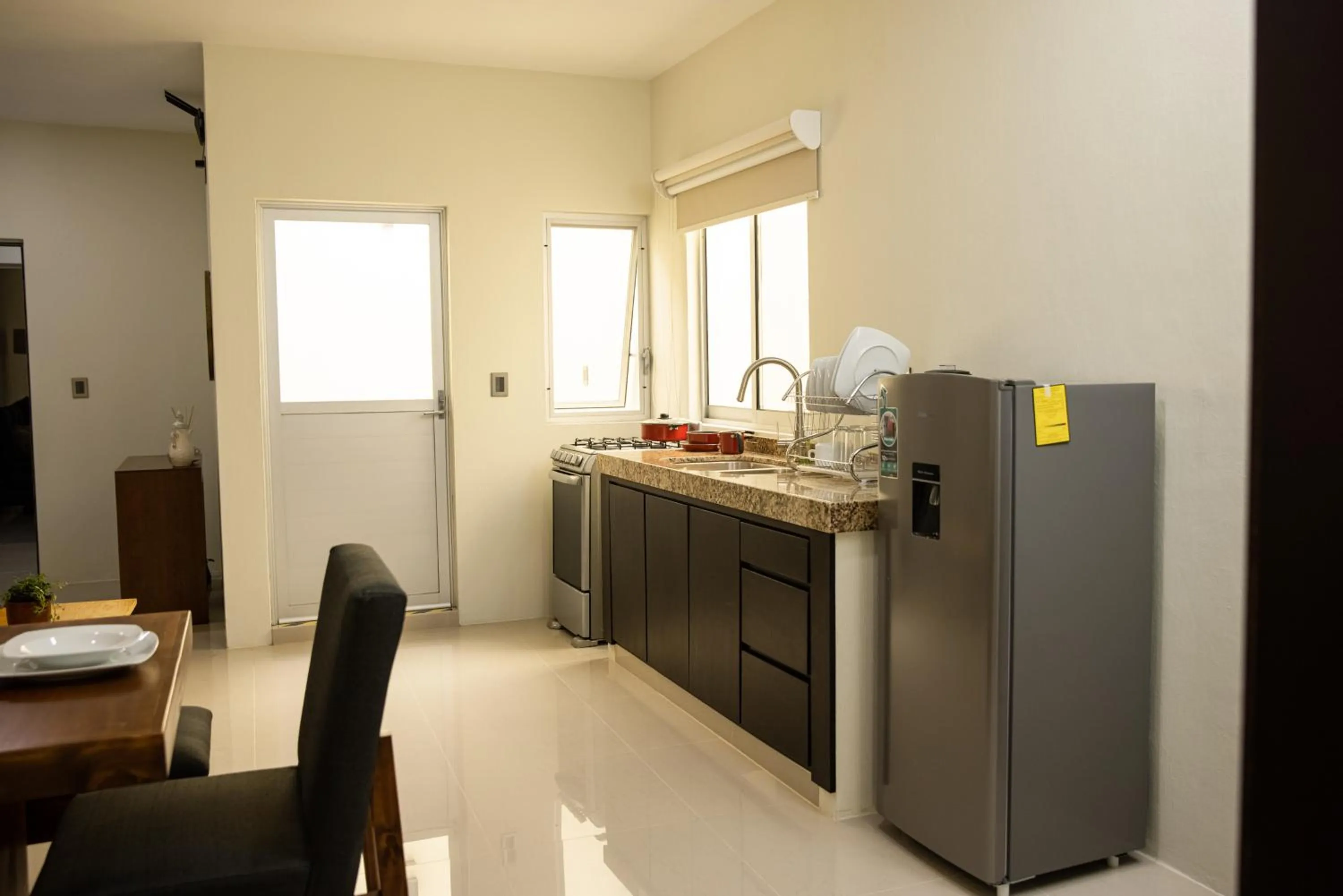 kitchen in Hotel Casa Jima Agave
