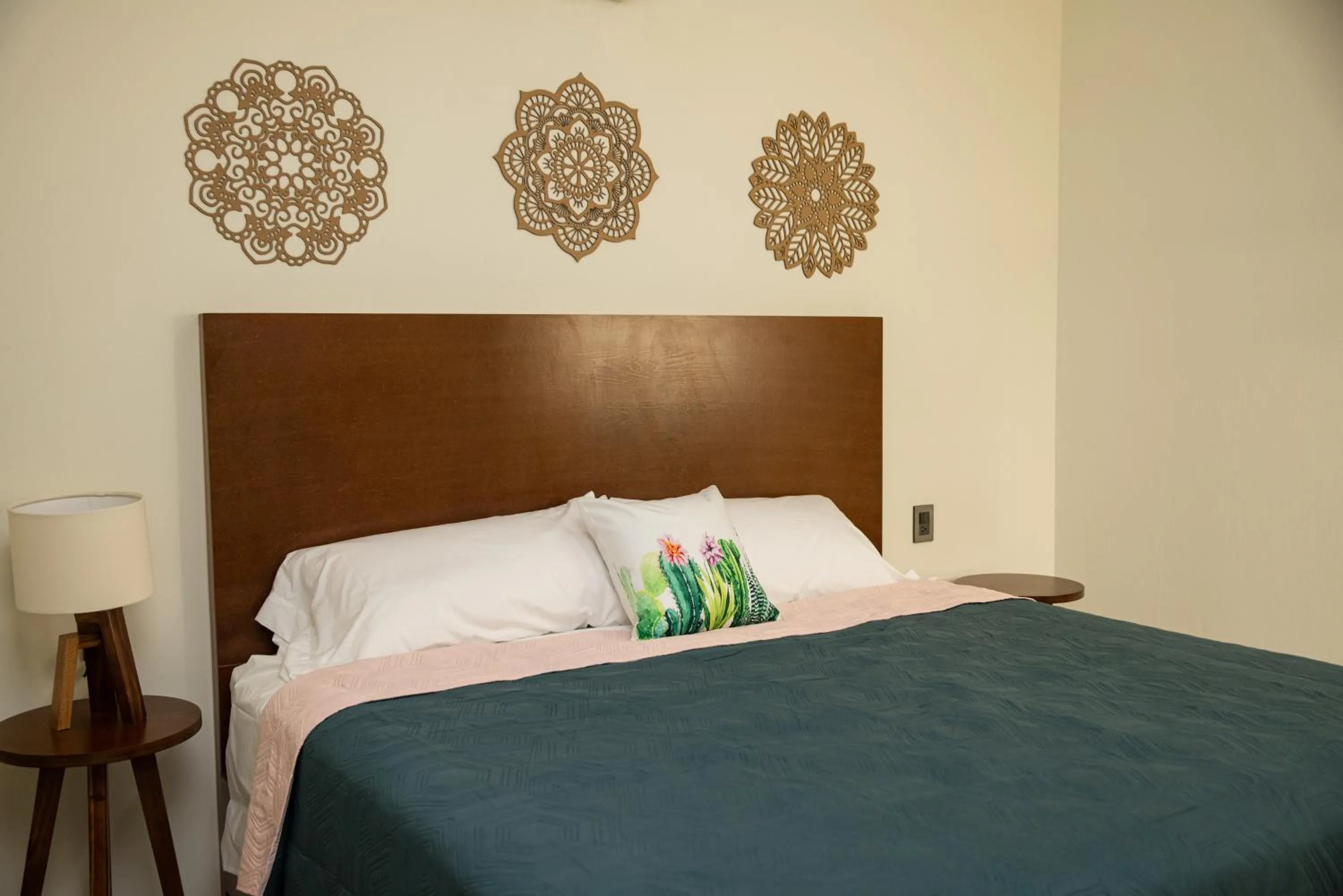 Bed in Hotel Casa Jima Agave