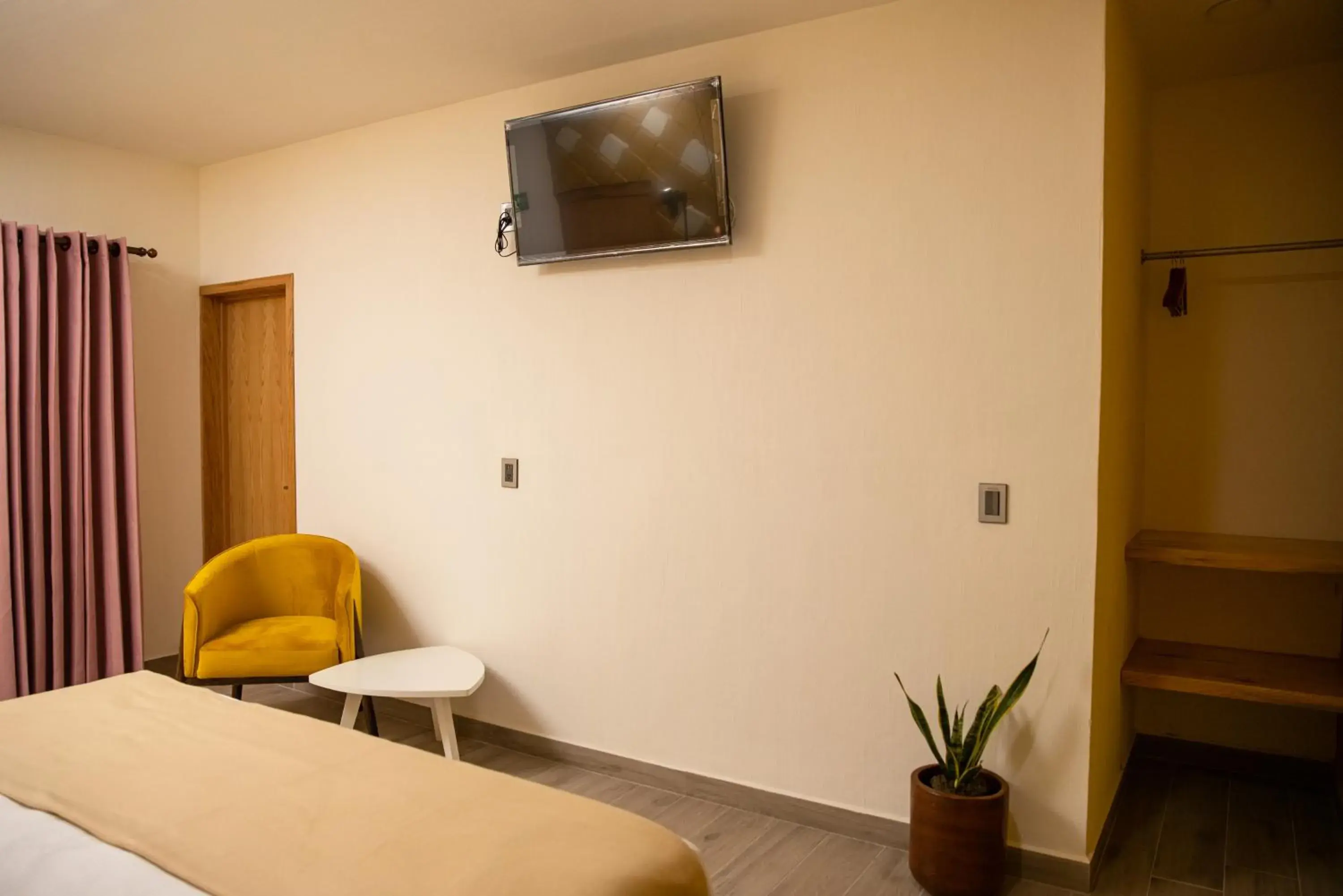 Bed in Hotel Casa Jima Agave Bed in Hotel Casa Jima Agave