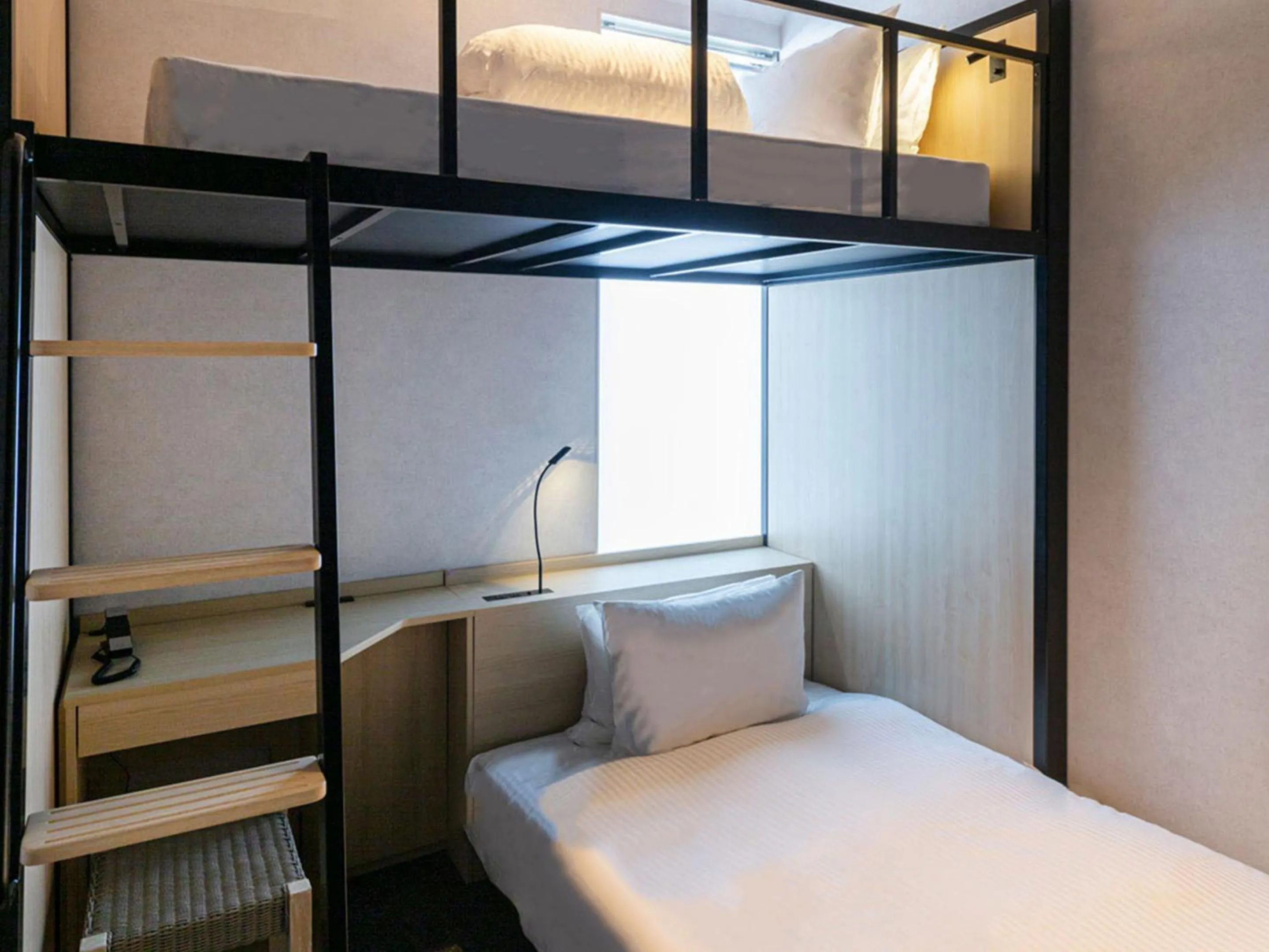 Bed in Akabane Holic Hotel