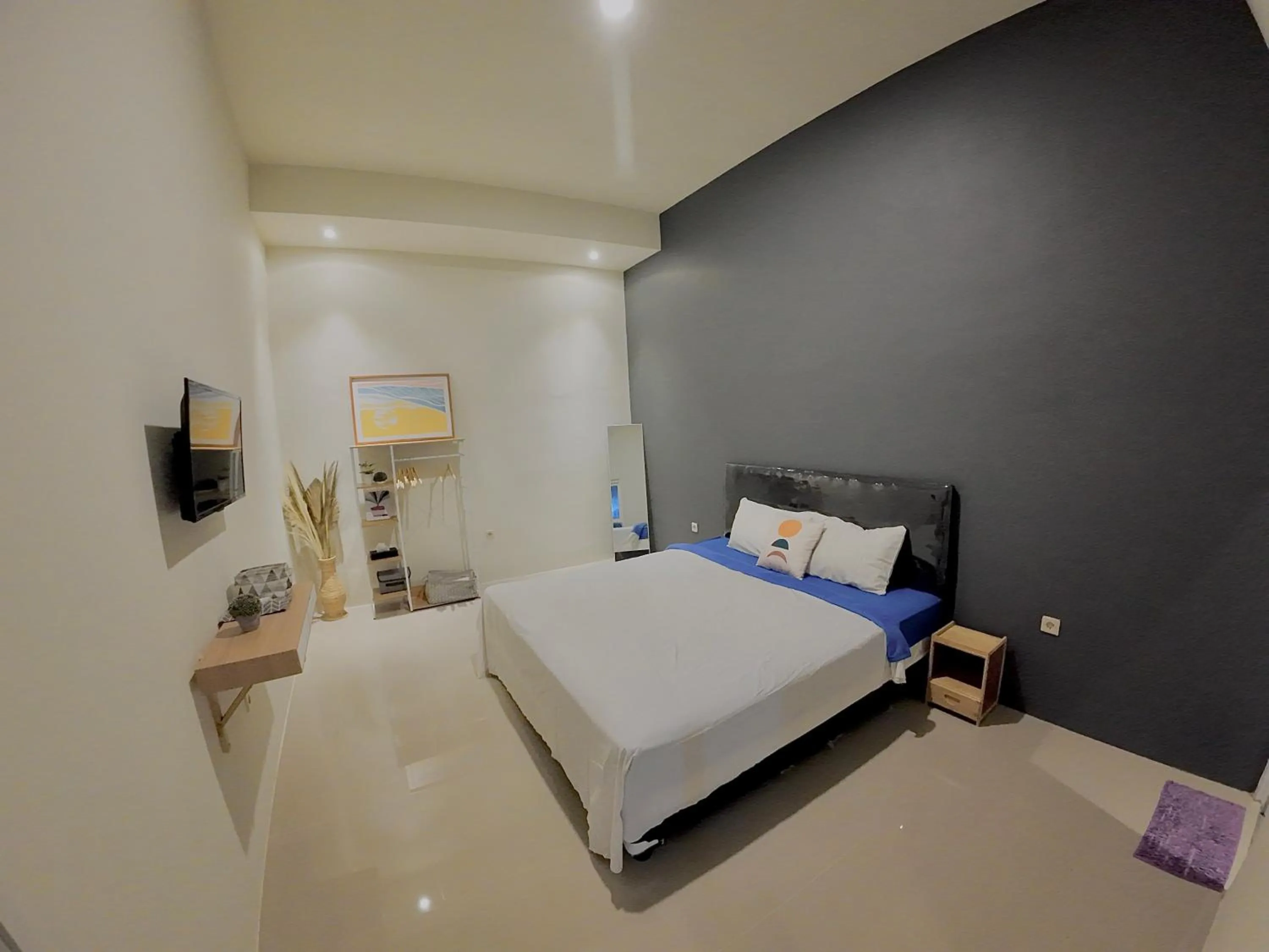 Bed in Robiu Bed & Breakfast