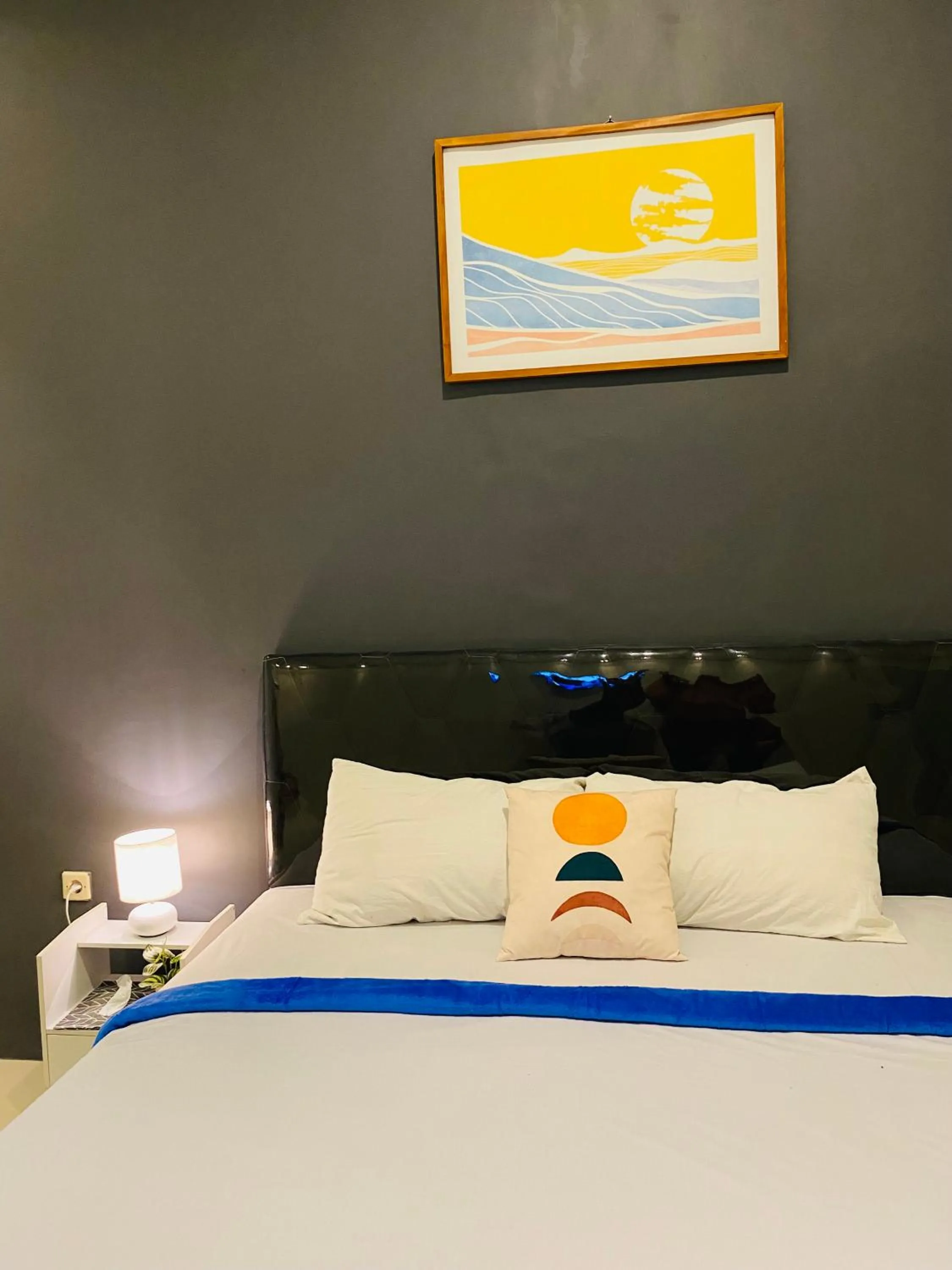 Bed in Robiu Bed & Breakfast