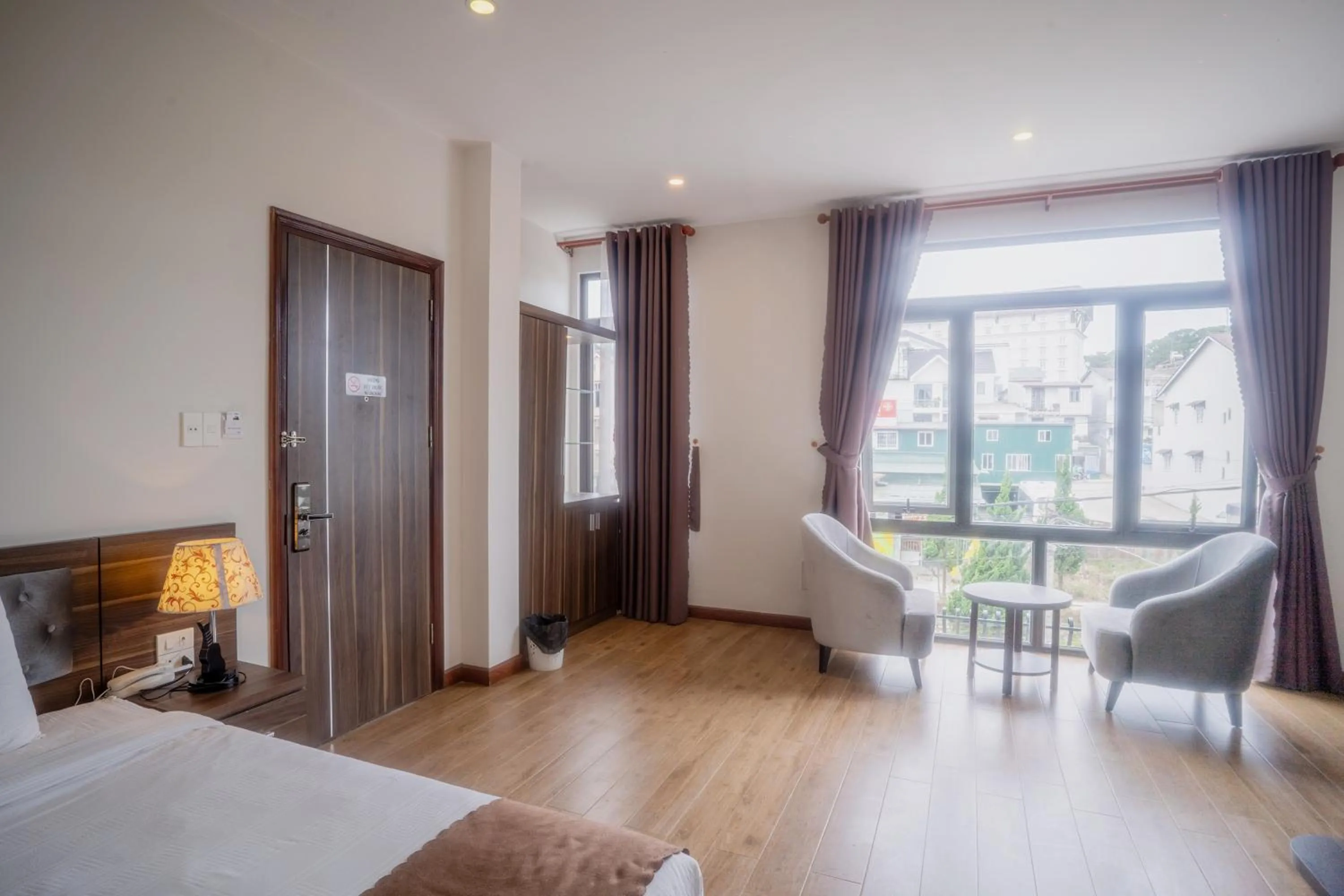 Bed in Mai Khanh Hotel