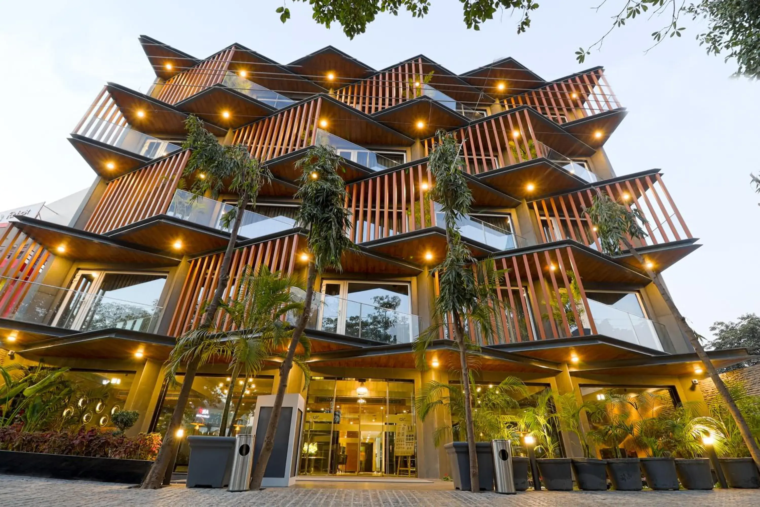 Facade/entrance in AIR by Ahuja Residences Facade/entrance in AIR by Ahuja Residences