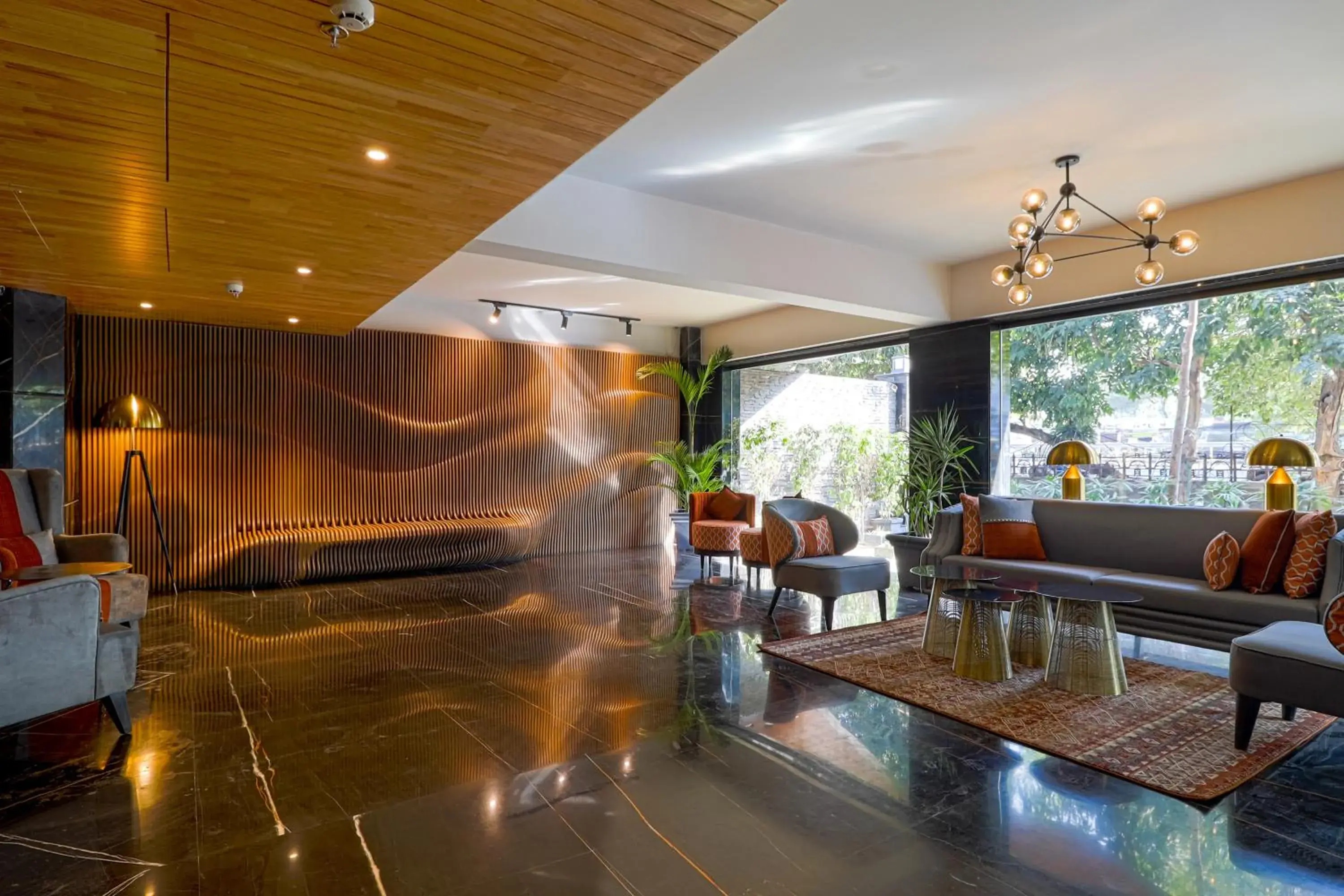 Lounge or bar in AIR by Ahuja Residences Lounge or bar in AIR by Ahuja Residences